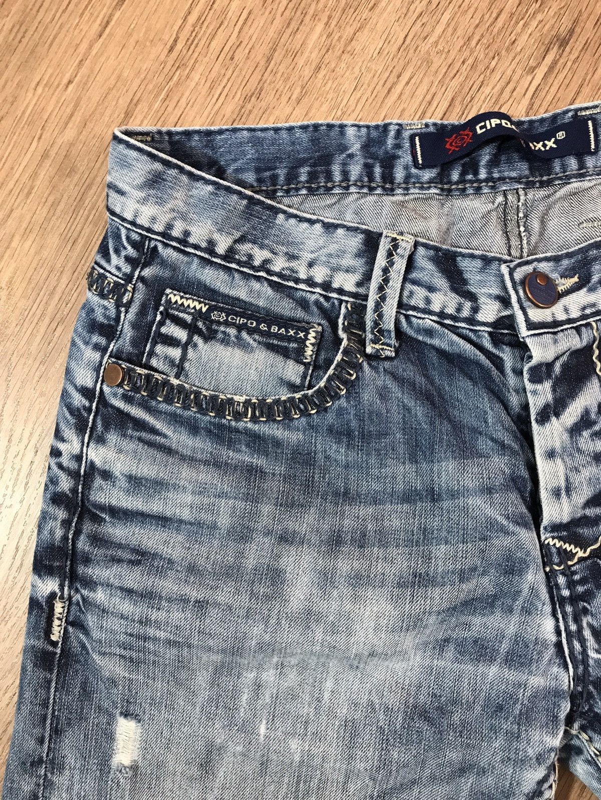 Japanese Brand × Vintage Vintage Cipo&Baxx Rap Style Jeans Y2k Size US 32 / EU 48 - 4 Thumbnail