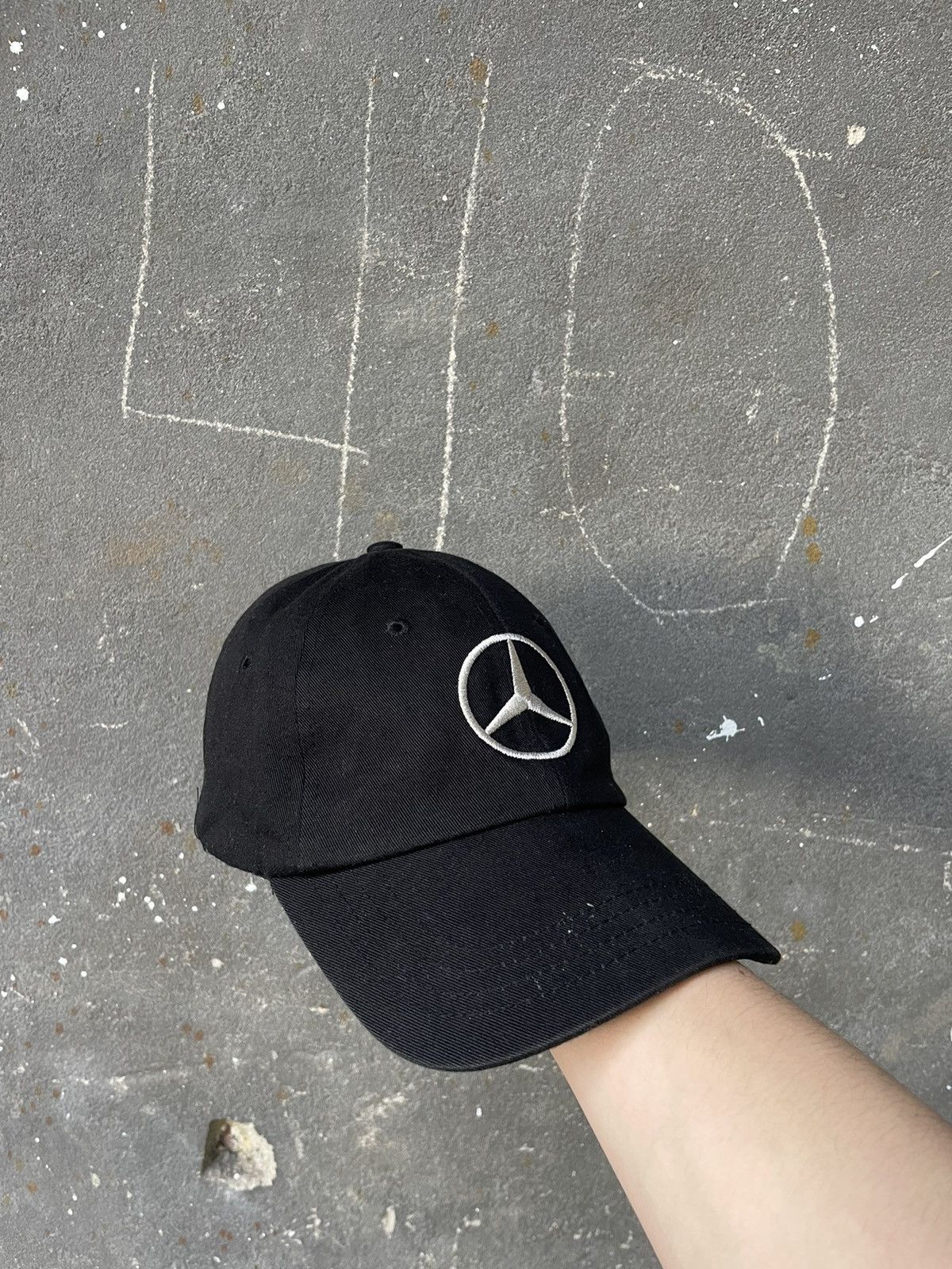 Mercedes-Benz × Vintage Vintage Mercedes-Benz Robert Huber Ag Cap 90’s Racing RARE Size ONE SIZE - 4 Thumbnail