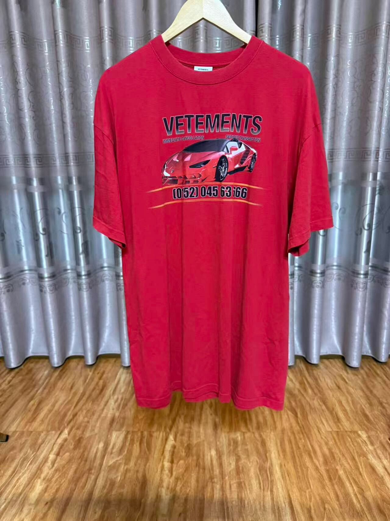 Vetements vetements oversized short sleeve graphic shirt Size US M / EU 48-50 / 2 - 1 Thumbnail