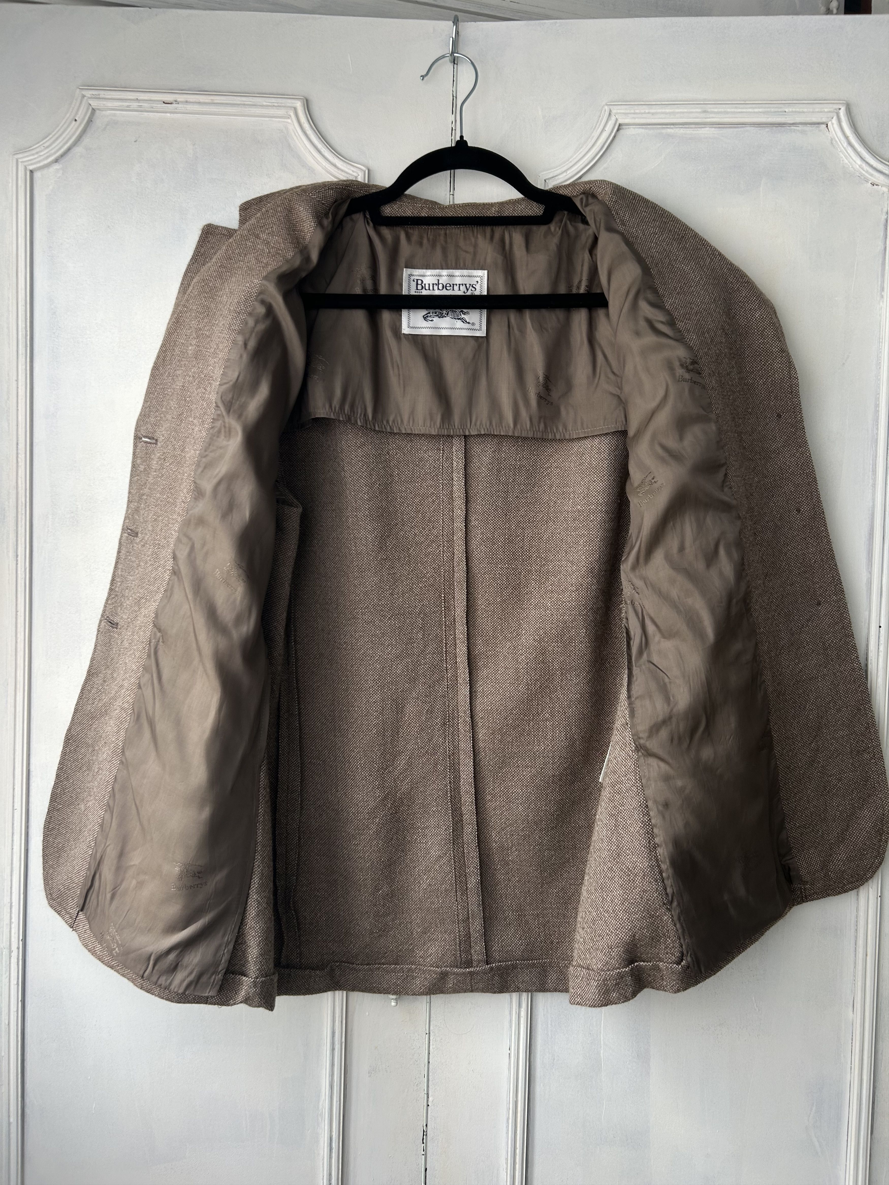 Burberry Burberry Vintage Wool Blazer Size 48S - 2 Thumbnail