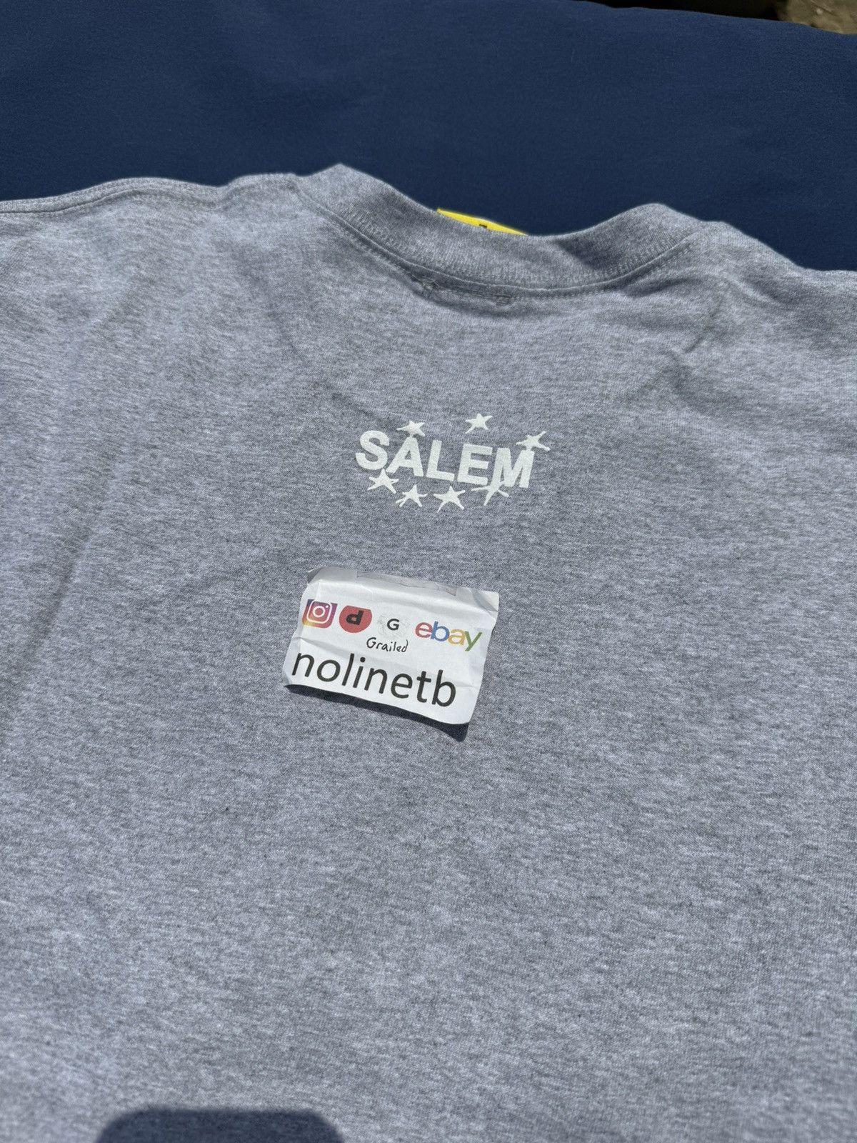S4LEM SALEM USA Collegiate Logo Shirt Grey | Grailed
