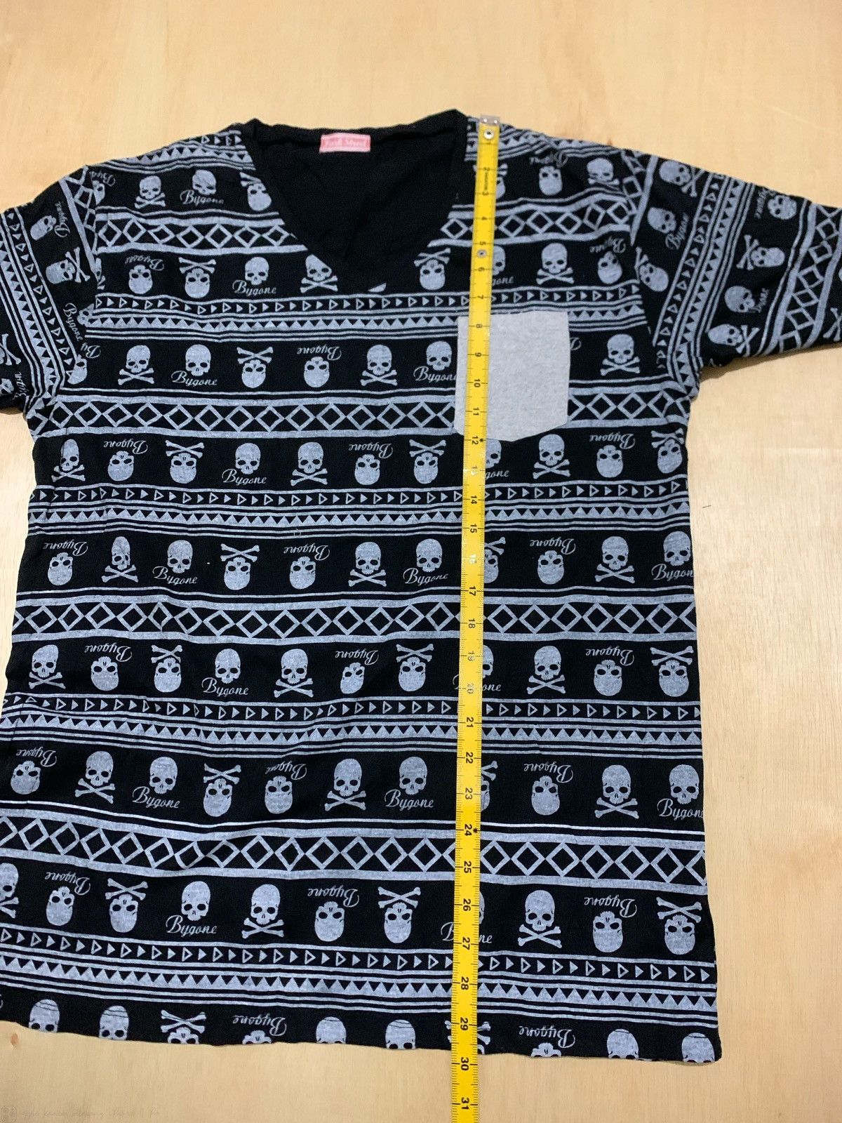 Hysteric Glamour × If Six Was Nine × Japanese Brand Vintage Bygone Skull Pull Print tshirt Size US XL / EU 56 / 4 - 10 Thumbnail