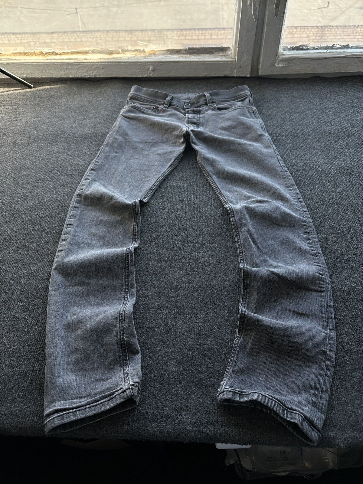 Diesel 🚨 RARE DIESEL MEN DENIM JEANS AVANT GARDE IFSIXWASNINE Y2K Size US 30 / EU 46 - 1 Thumbnail