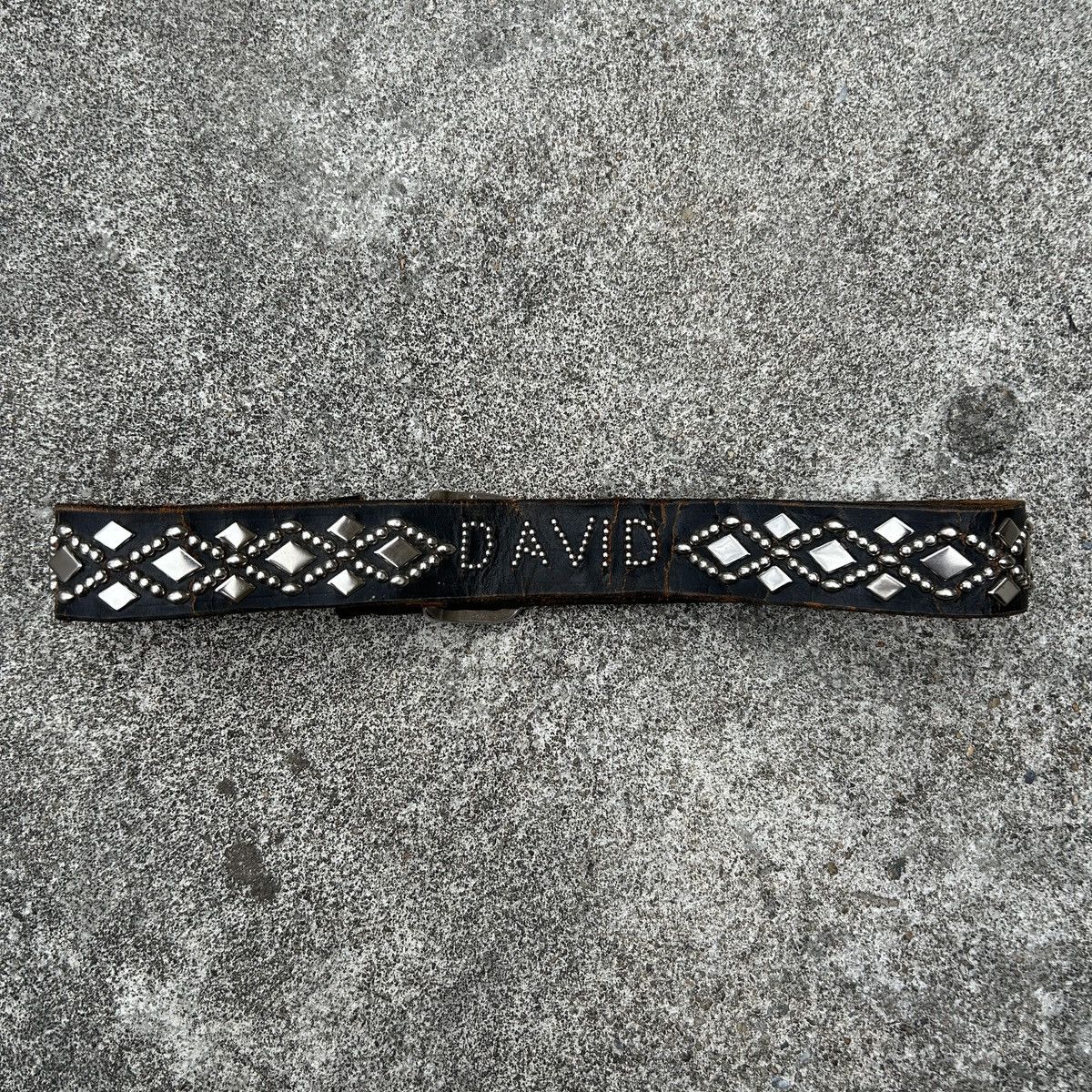Vintage Vintage studded leather belt Size ONE SIZE - 18 Thumbnail