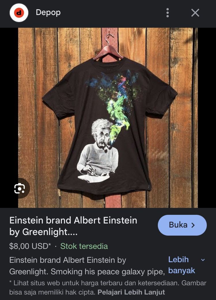 CLOT × Vintage Albert Einstein by greenlight cloth Size US XL / EU 56 / 4 - 7 Thumbnail