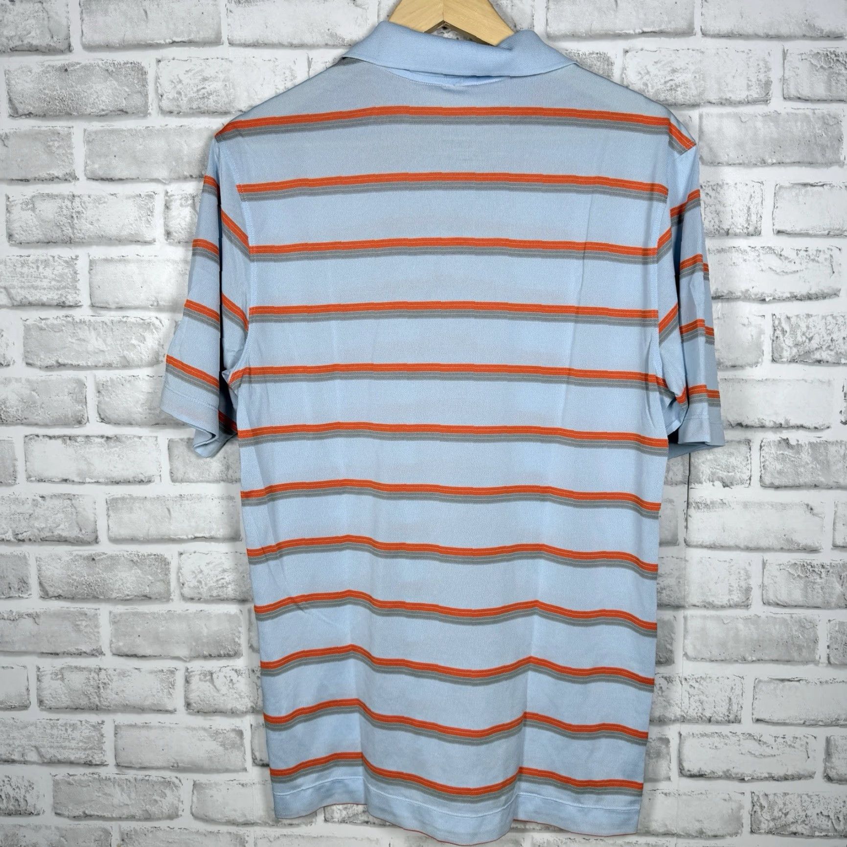 Nike Nike Golf Polo Shirt Dri-Fit Striped Athletic Mens Size S Size US S / EU 44-46 / 1 - 5 Thumbnail