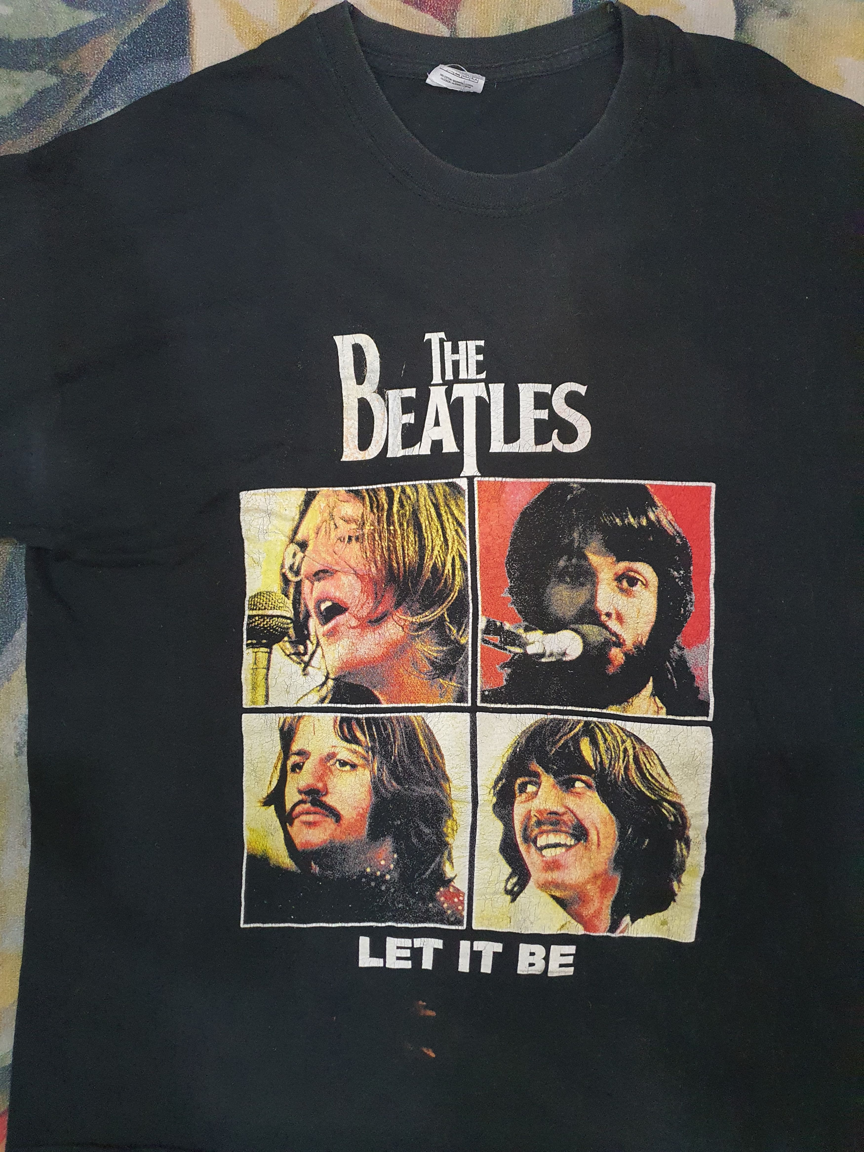 Band Tees The Beatles "Let It Be" t-shirt Size US L / EU 52-54 / 3 - 3 Thumbnail