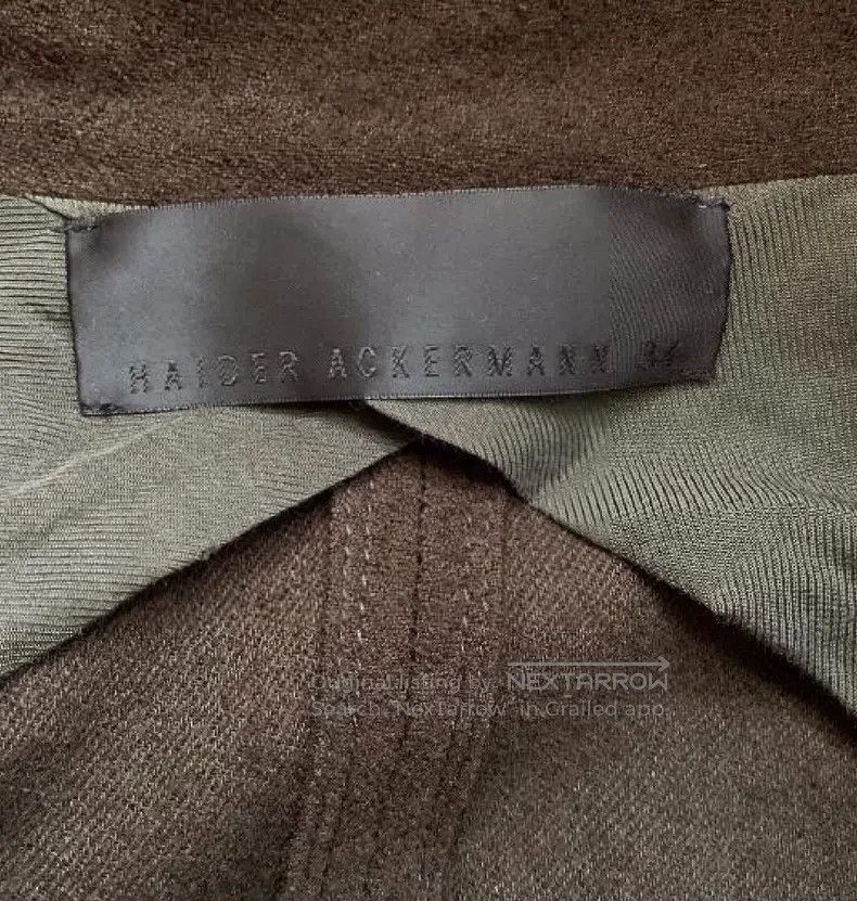 Haider Ackermann Haider Ackermann Distressed Dark Style Jacket Size XXS / US 00 / IT 34 - 8 Thumbnail