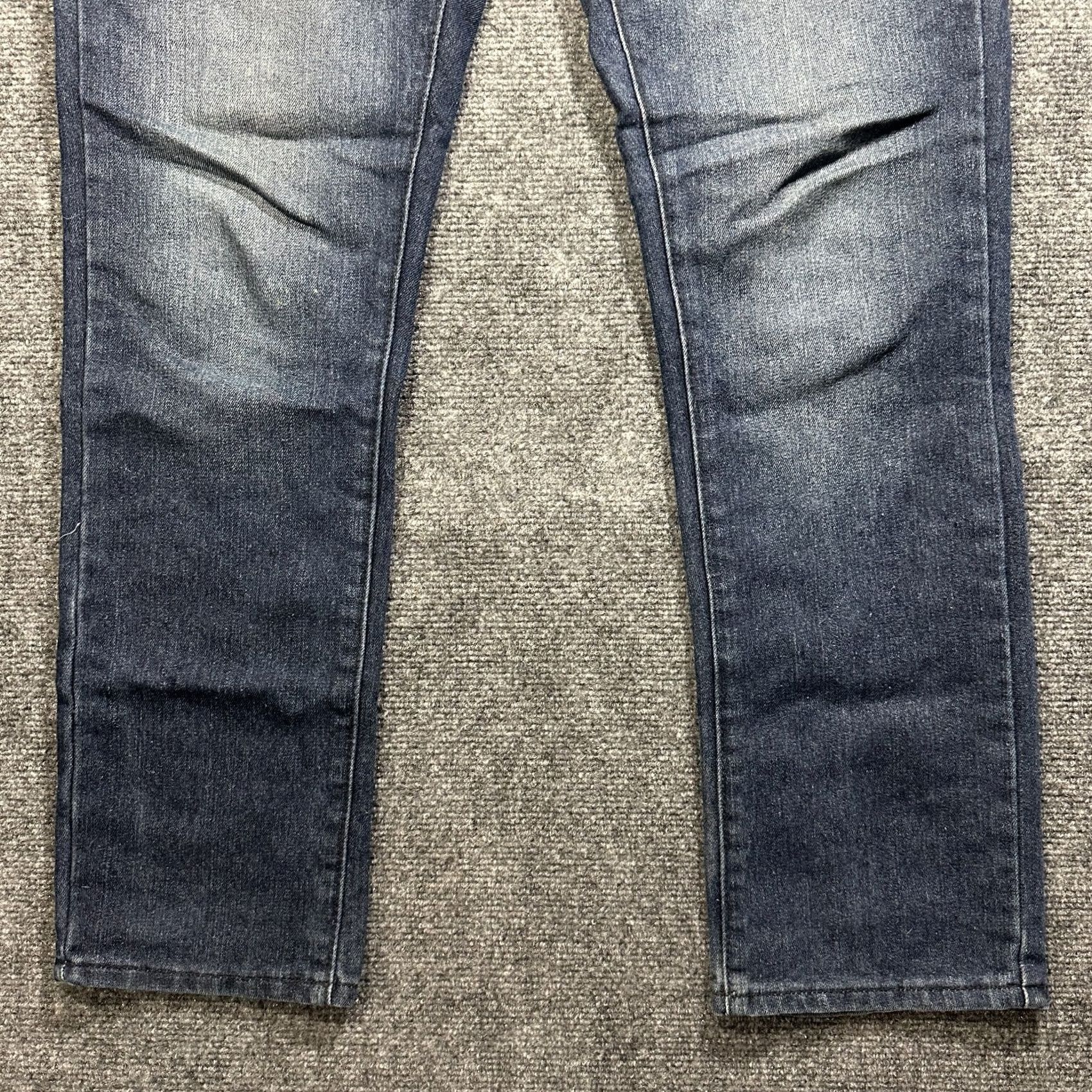 Vintage MBX Jeans Mens 32 Dark Wash Cotton Slim Stretch Straight Leg Pockets Denim Size US 32 / EU 48 - 2 Thumbnail