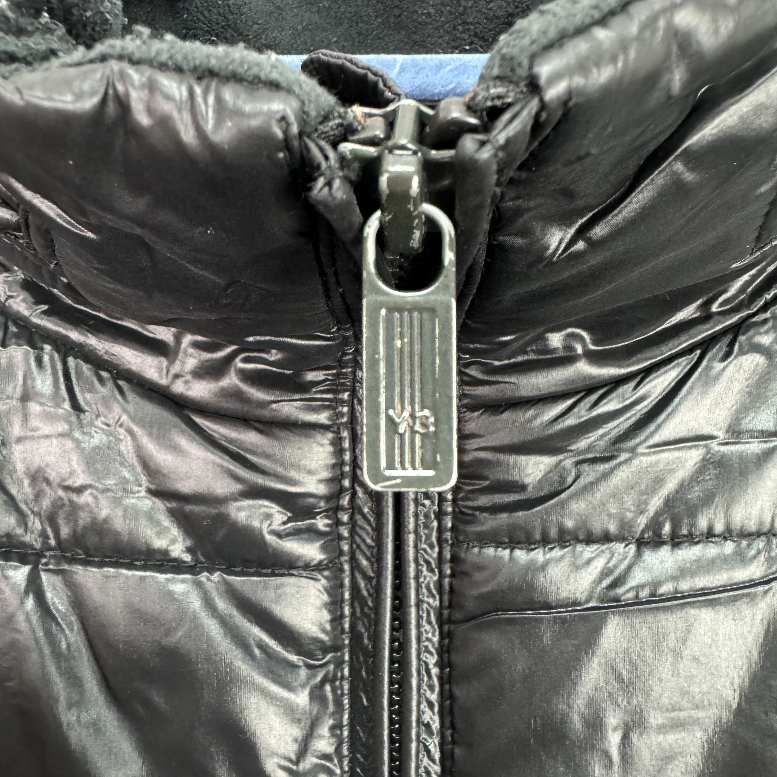 Adidas × Y-3 × Yohji Yamamoto ADIDAS Y-3 YOHJI YAMAMOTO HOODED DOWN BLACK METALLIC JACKET Size US XL / EU 56 / 4 - 6 Thumbnail