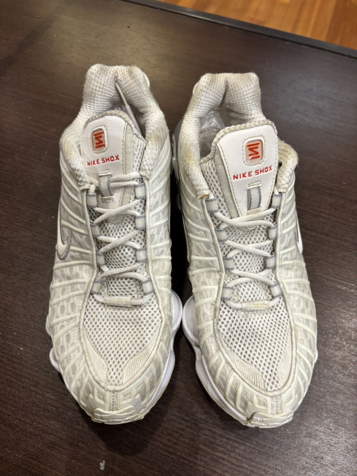 Nike Nike Shox TL ‘White Metallic Silver’ Size US 8.5 / EU 41-42 - 4 Thumbnail