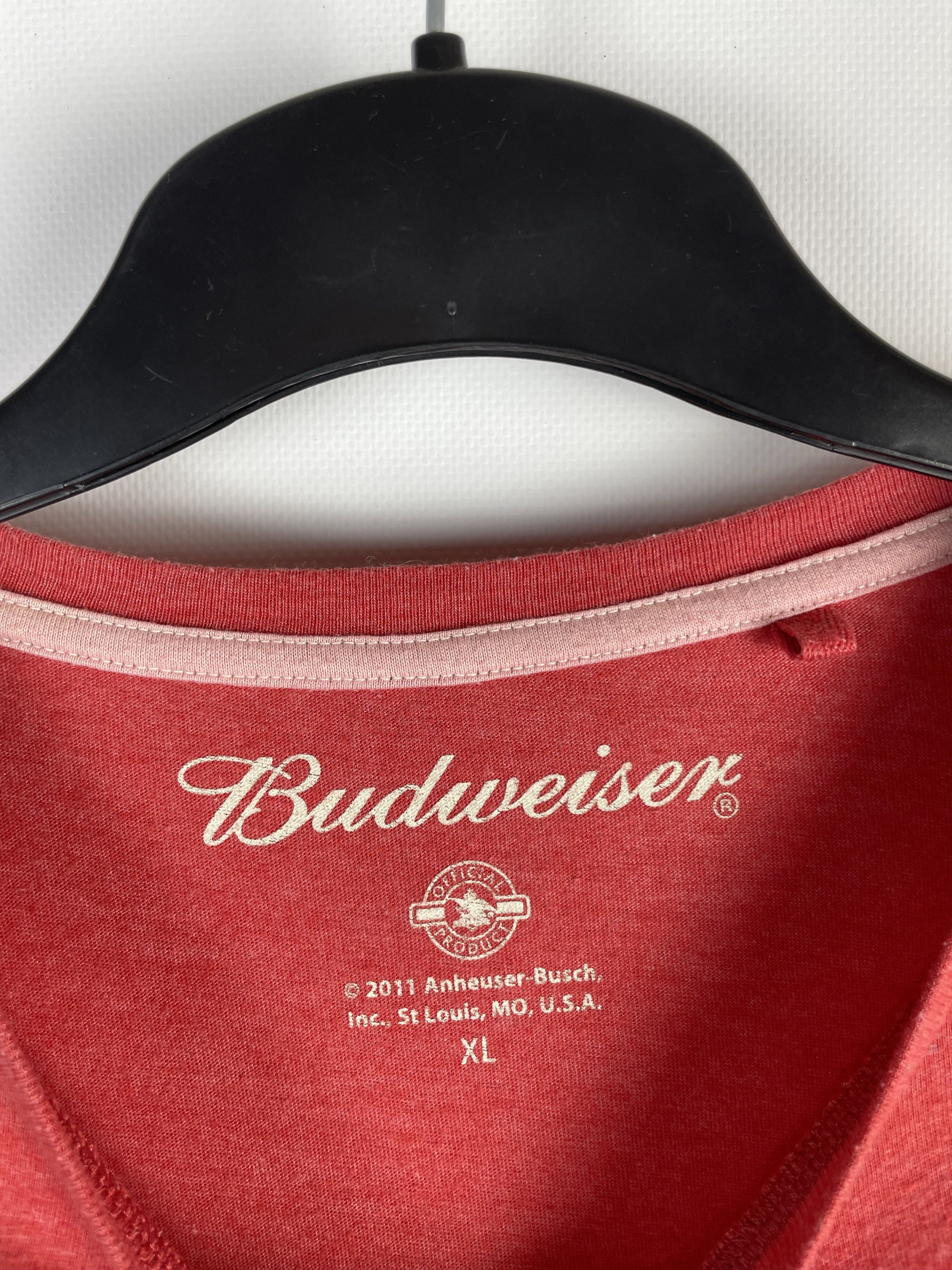 Budweiser Vintage Budweiser Tee Size US XL / EU 56 / 4 - 5 Thumbnail