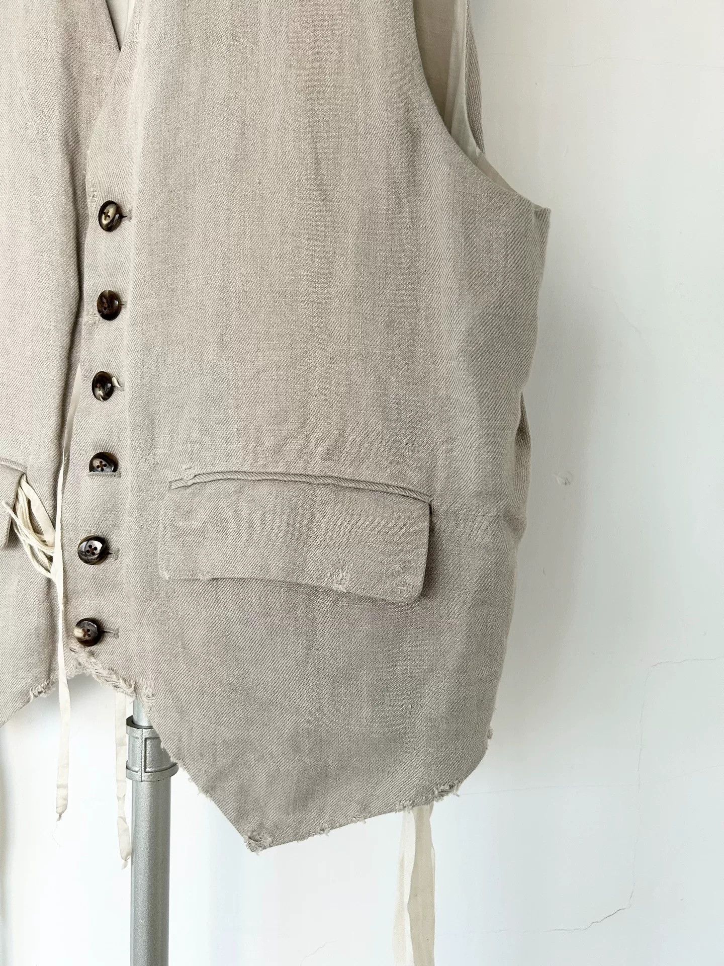 Midorikawa Midorikawa Deconstructed Reversible Vest Size US M / EU 48-50 / 2 - 3 Thumbnail