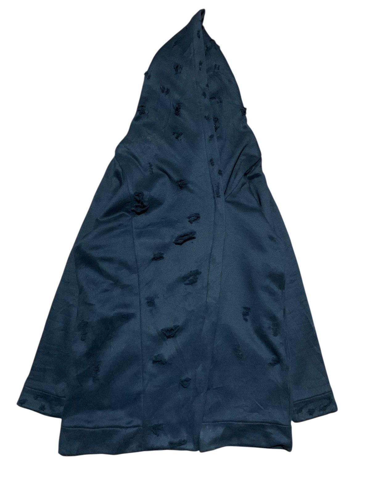If Six Was Nine × Kansai Yamamoto × Le Grande Bleu (L.G.B.) Vtg Kansai asymmetrical distressed gothic punk styled hoodie Size US L / EU 52-54 / 3 - 11 Thumbnail