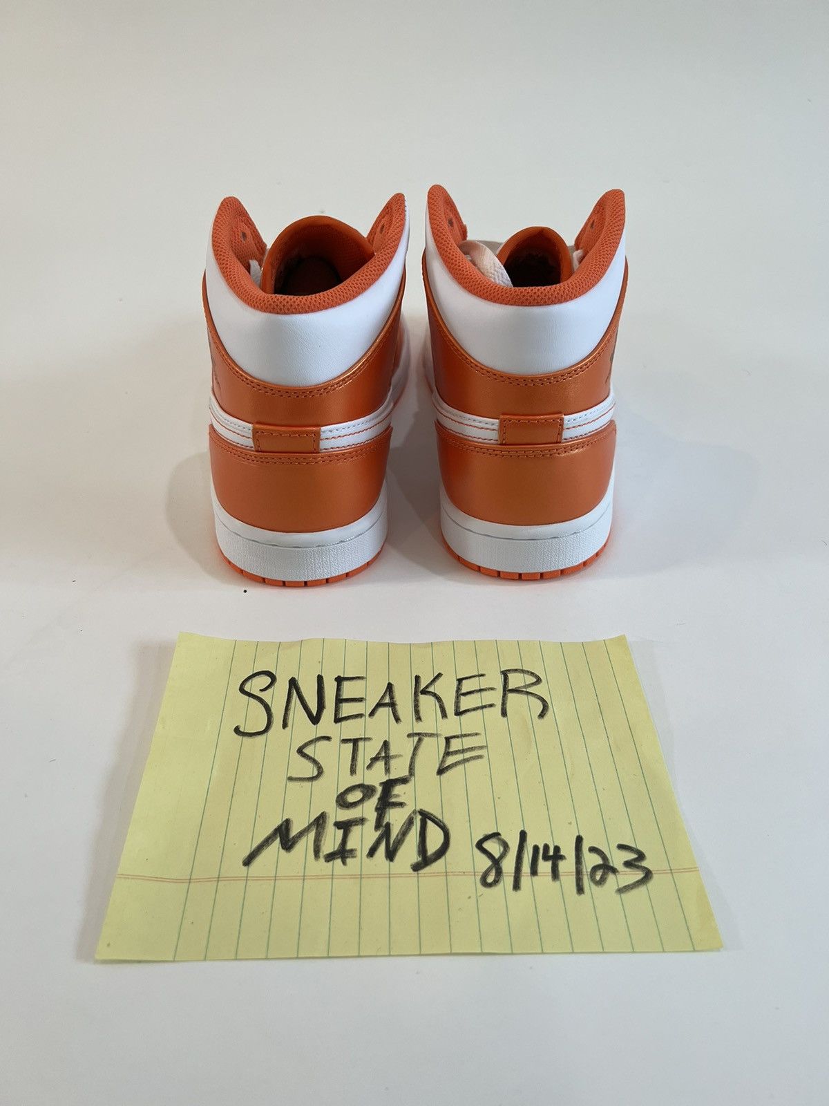 Jordan Brand × Nike BRAND NEW JORDAN 1 METALLIC ORANGE SIZE: 8.5 FAST SHIPPING Size US 8.5 / EU 41-42 - 4 Thumbnail