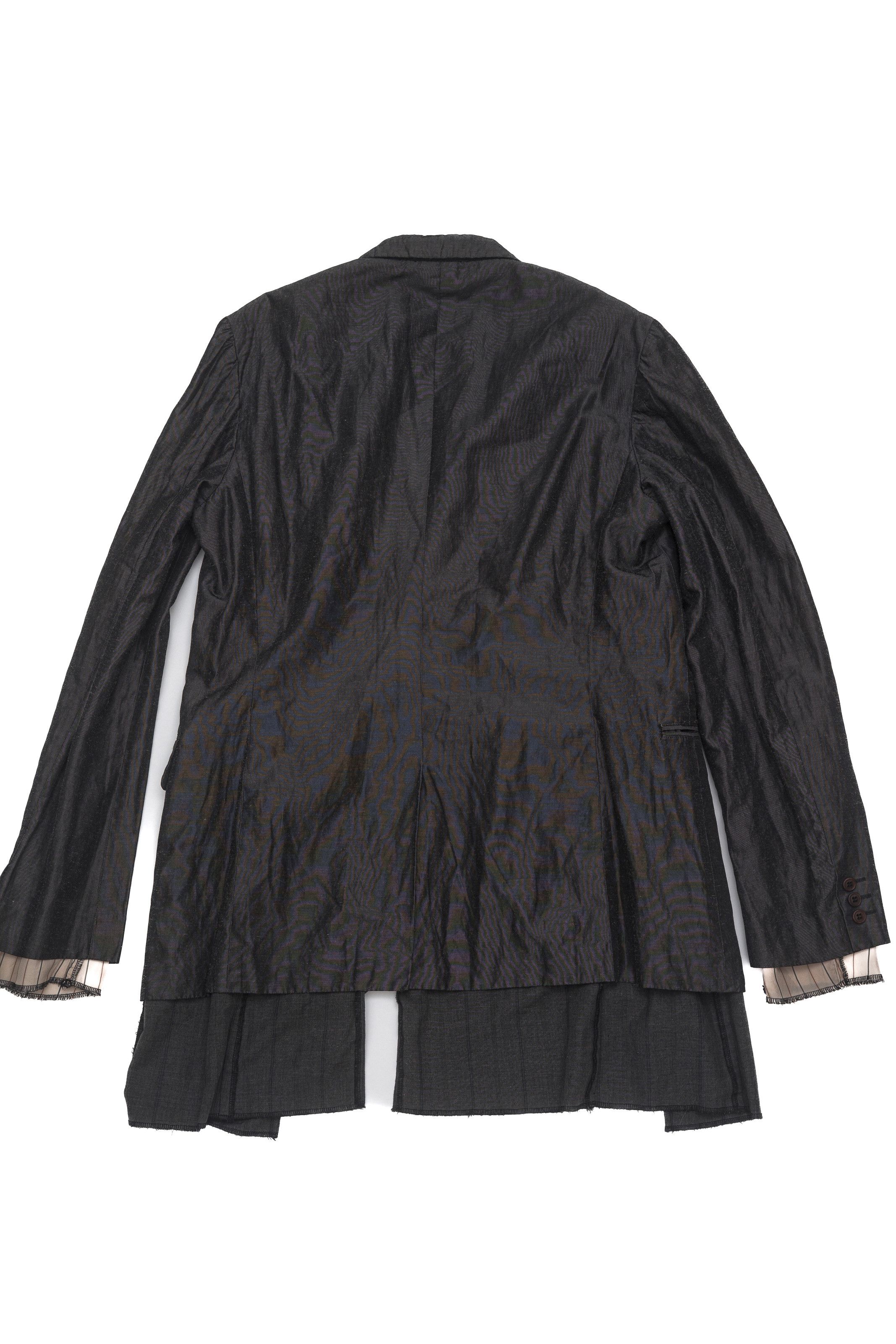 Comme des Garcons Homme Plus Comme des Garcons Homme Plus Layered Pinstripe Blazer M Size 38R - 3 Thumbnail