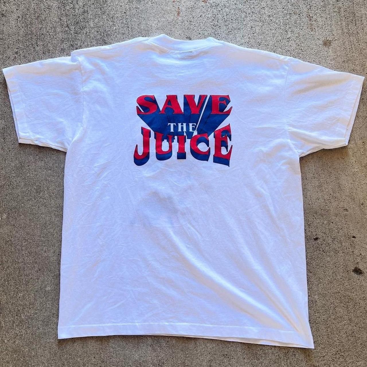 Other OJ Simpson Save The Juice Tee Large Bootleg Vintage Size US L / EU 52-54 / 3 - 2 Thumbnail
