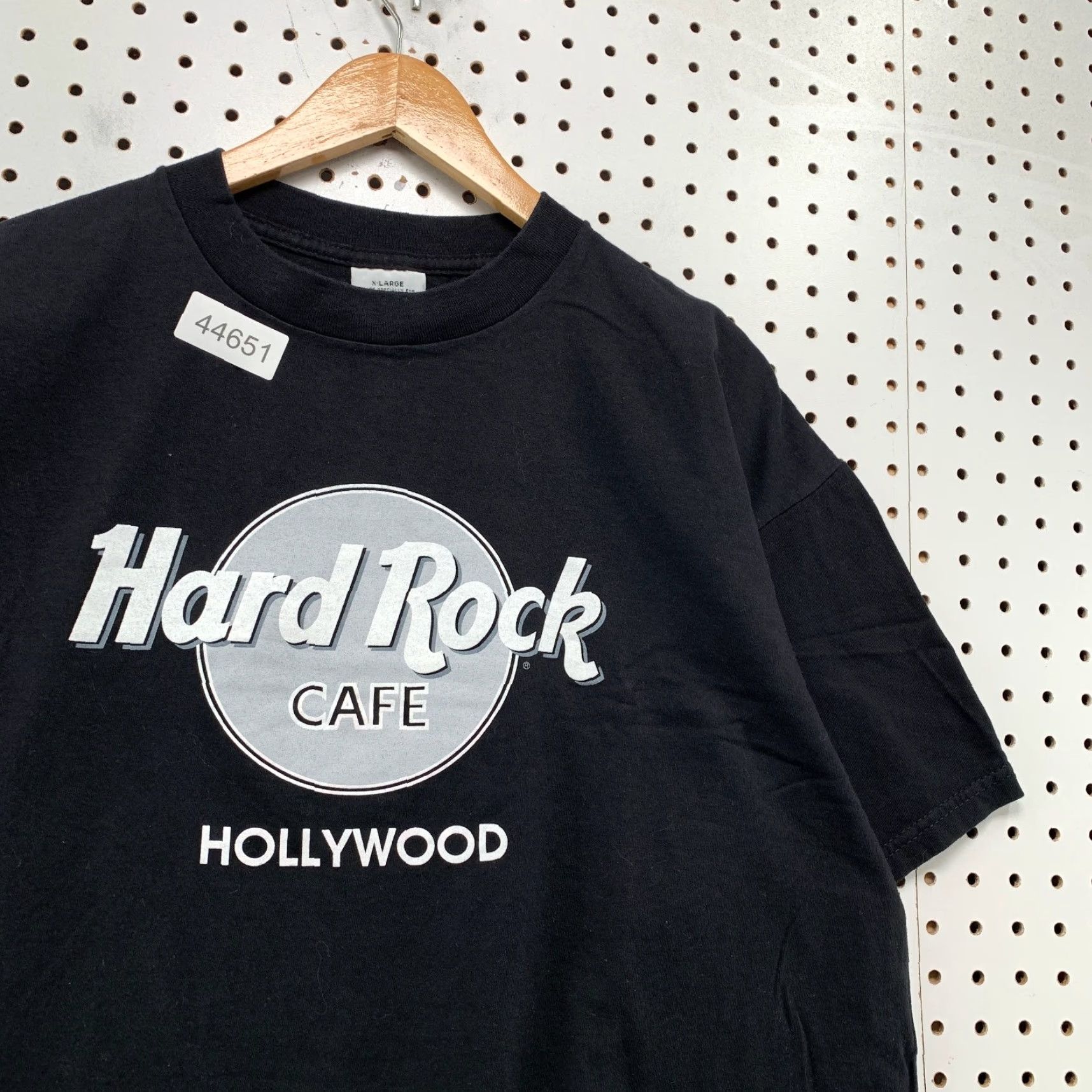 Hard Rock Cafe VINTAGE Hard Rock Cafe Shirt Mens XL Black Hollywood LA California Made USA Size US XL / EU 56 / 4 - 5 Thumbnail