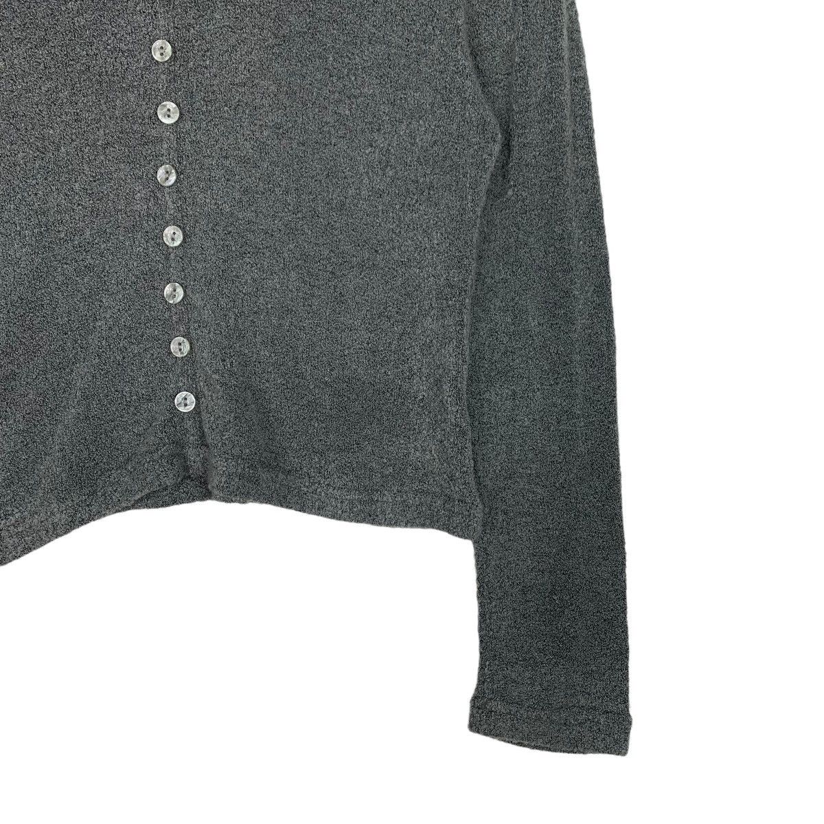 Vintage VANESSA VOLONTE Milano Fur Neck Button Shirt #0298-C13 Size S / US 4 / IT 40 - 5 Thumbnail