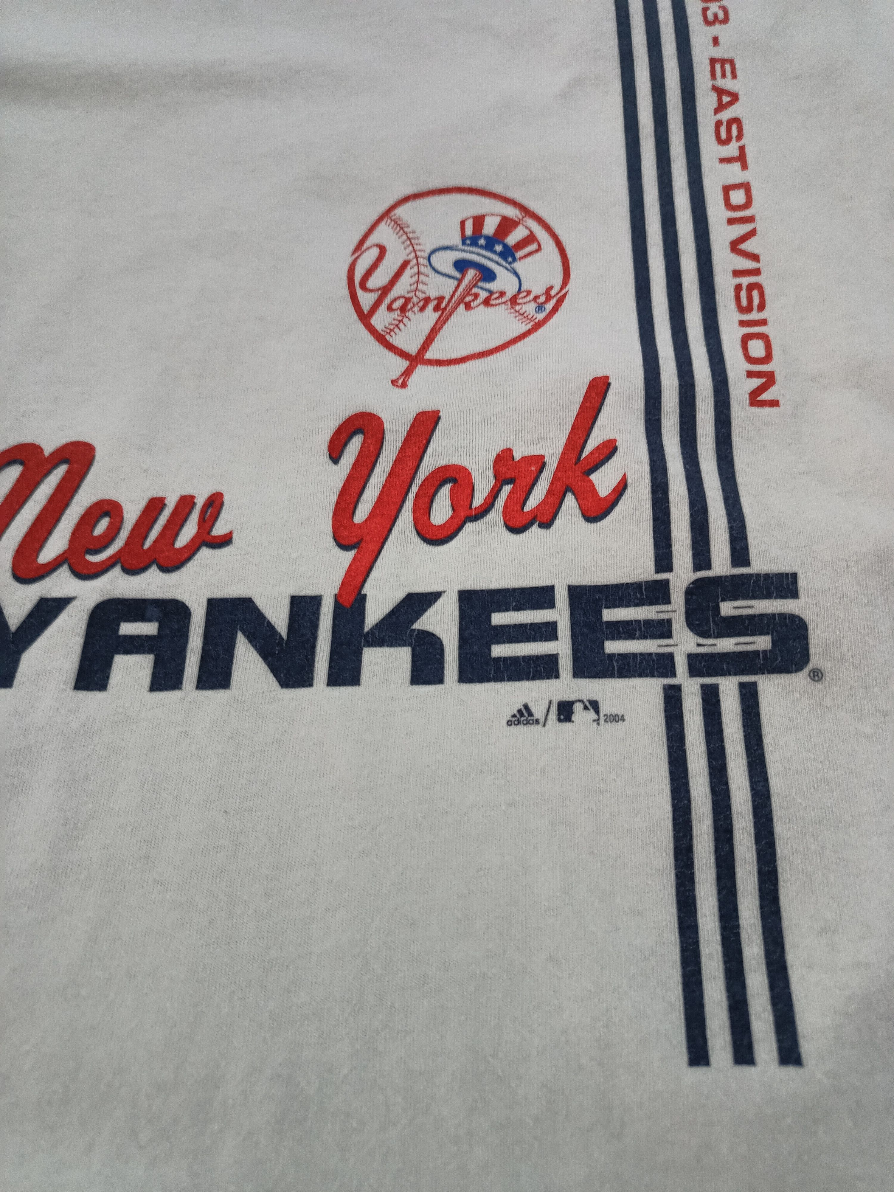 Adidas × New York Yankees × Vintage Vintage Adidas New York Yankees MLB T Shirt Size US M / EU 48-50 / 2 - 3 Thumbnail