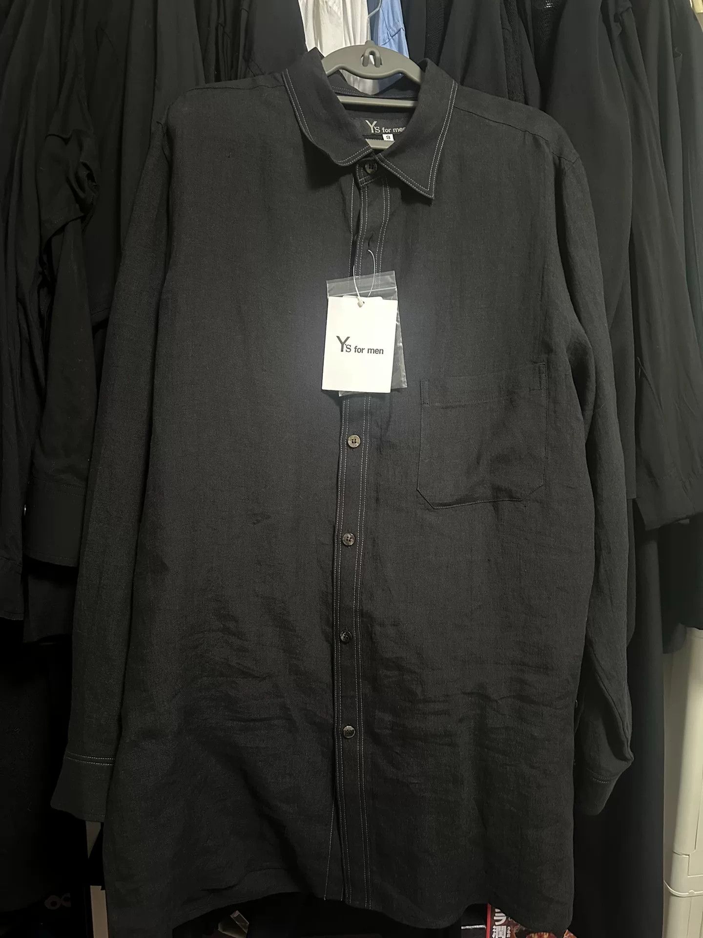Y's for Men New Y's for Men Linen Long Sleeve Shirt Size US L / EU 52-54 / 3 - 1 Thumbnail