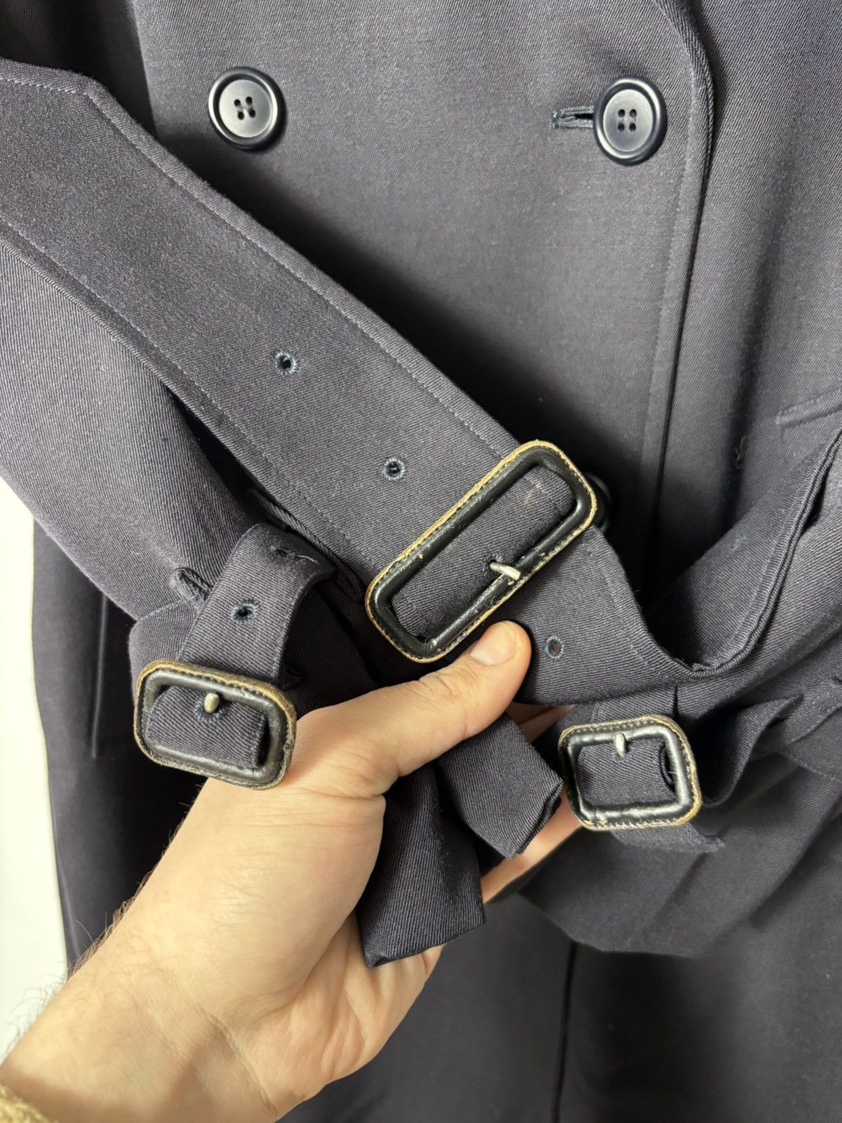 Burberry Vintage Burberry Trench Coat Size L / US 10 / IT 46 - 6 Thumbnail