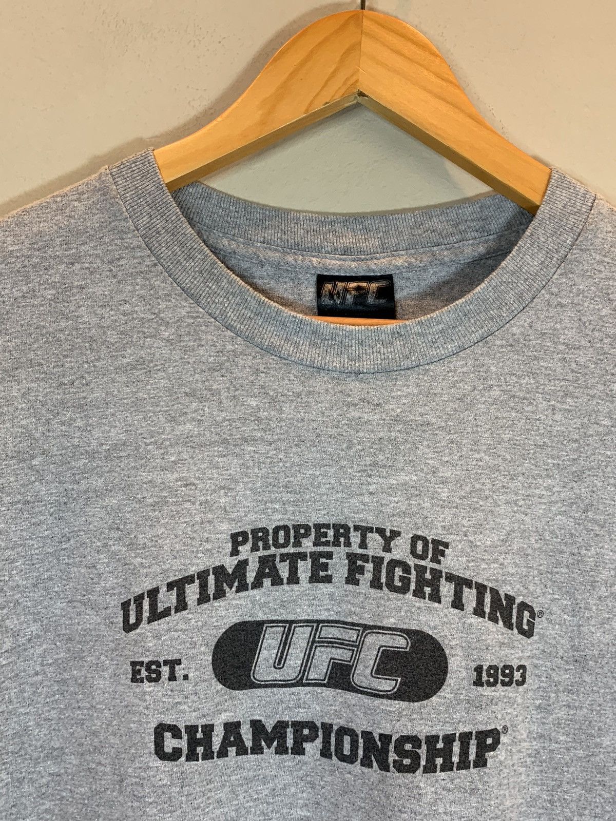 UFC *RARE* Vintage UFC Ultimate Fighting Championship MMA Shirt Size US XL / EU 56 / 4 - 3 Thumbnail