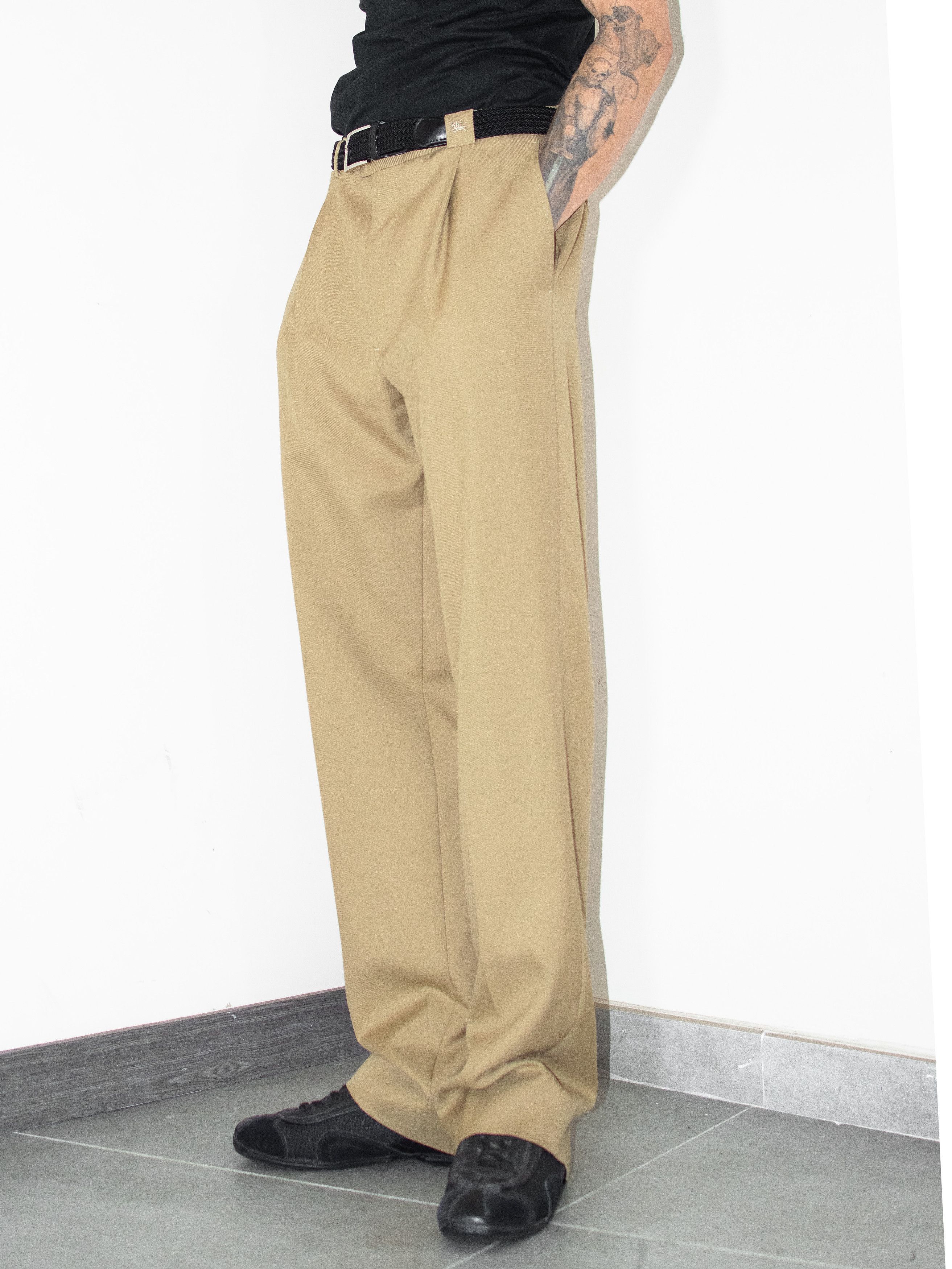 Burberry × Designer × Vintage 90s Burberry Vintage beige Baggy  display picture 1