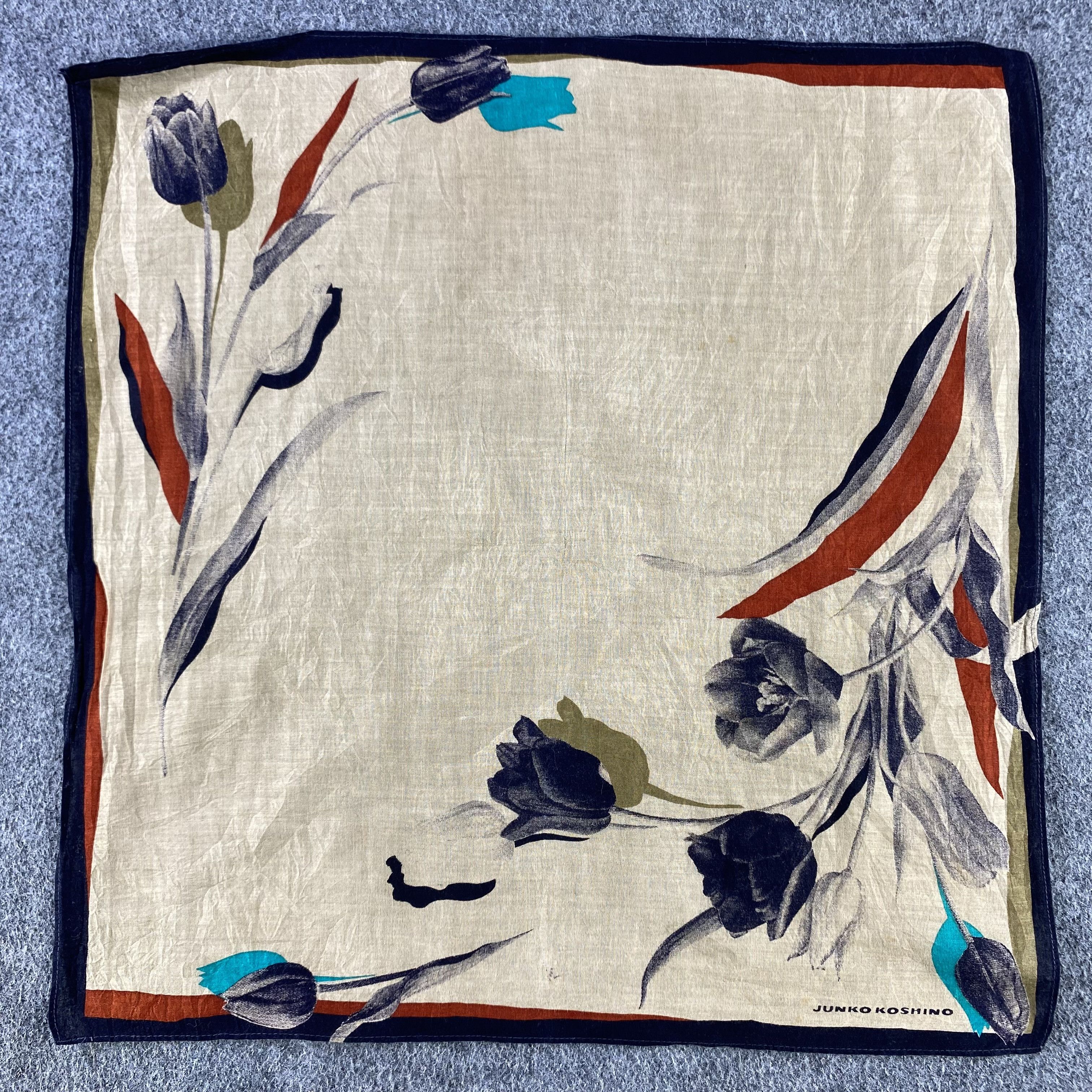 Mr. Junko Junko Koshino Handkerchief/Neckerchief/Bandana HC837 Size ONE SIZE - 1 Thumbnail