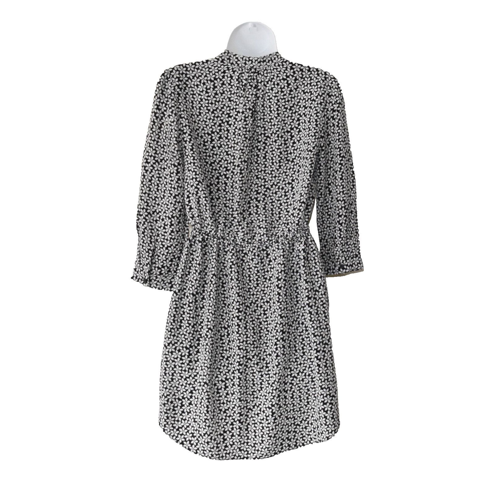 Diane von Furstenberg DIANE VON FURSTENBERG Freya Silk Floral Print Dress Size 0 Size XS / US 0-2 / IT 36-38 - 4 Thumbnail