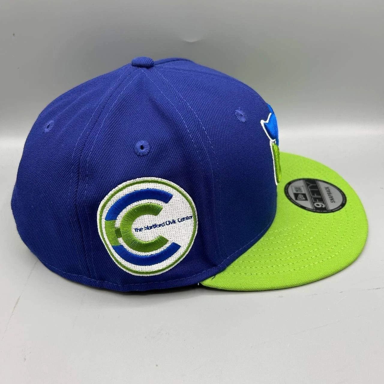 New Era Hartford Whalers Hat Men Blue Green NHL Snap Back Cap New Size ONE SIZE - 1 Thumbnail