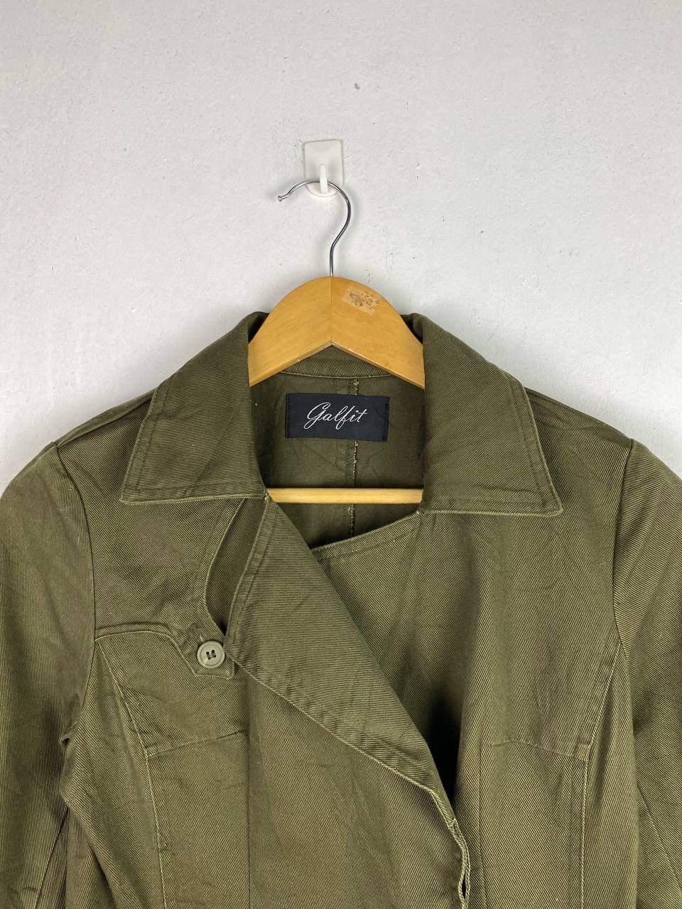 Japanese Brand × Vintage vintage japanese brands hard khakis long jacket Size M / US 6-8 / IT 42-44 - 2 Thumbnail