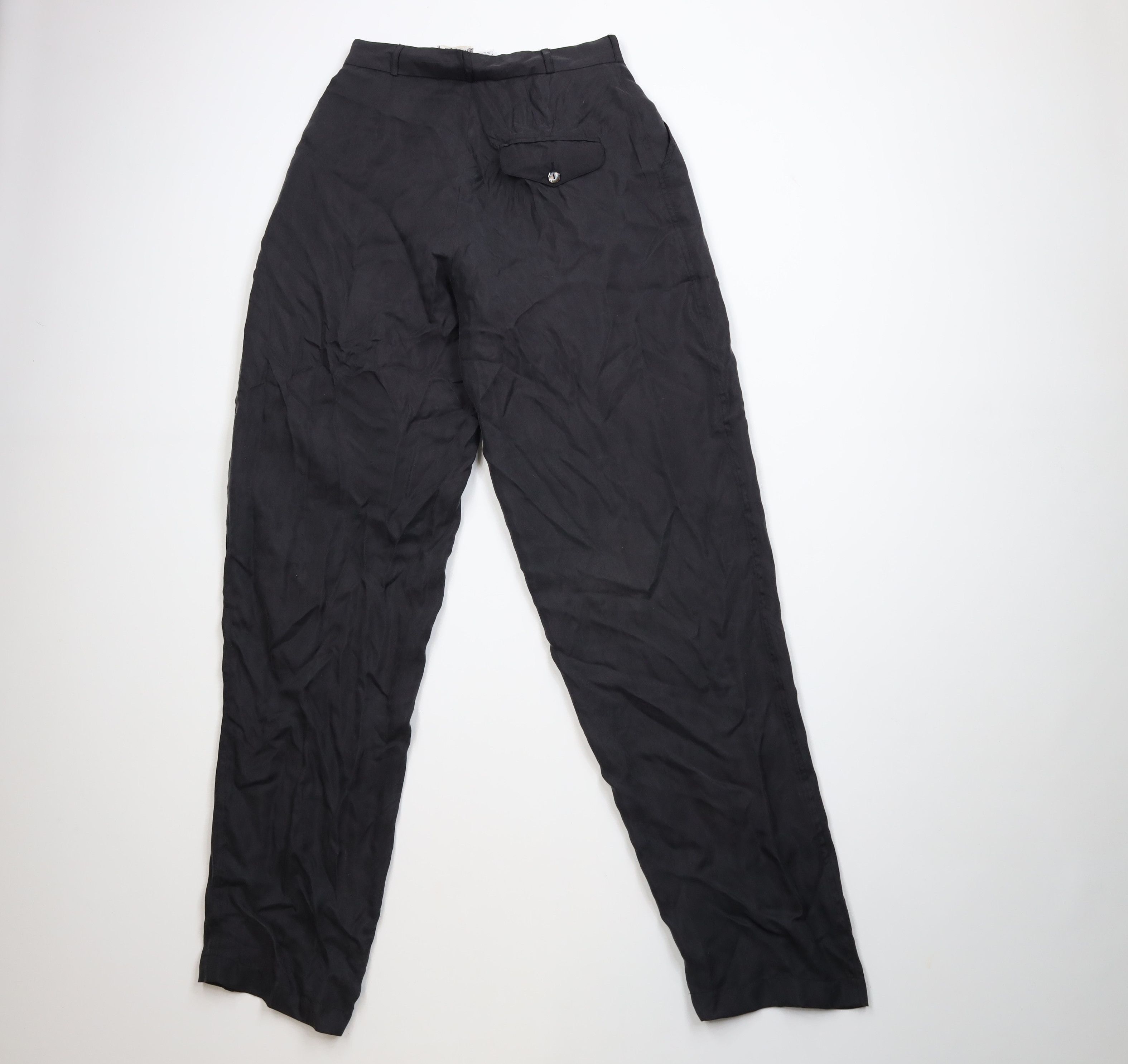 Vintage Deadstock Vintage 90s Streetwear Relaxed Fit Pants Black Size US 30 / EU 46 - 7 Thumbnail