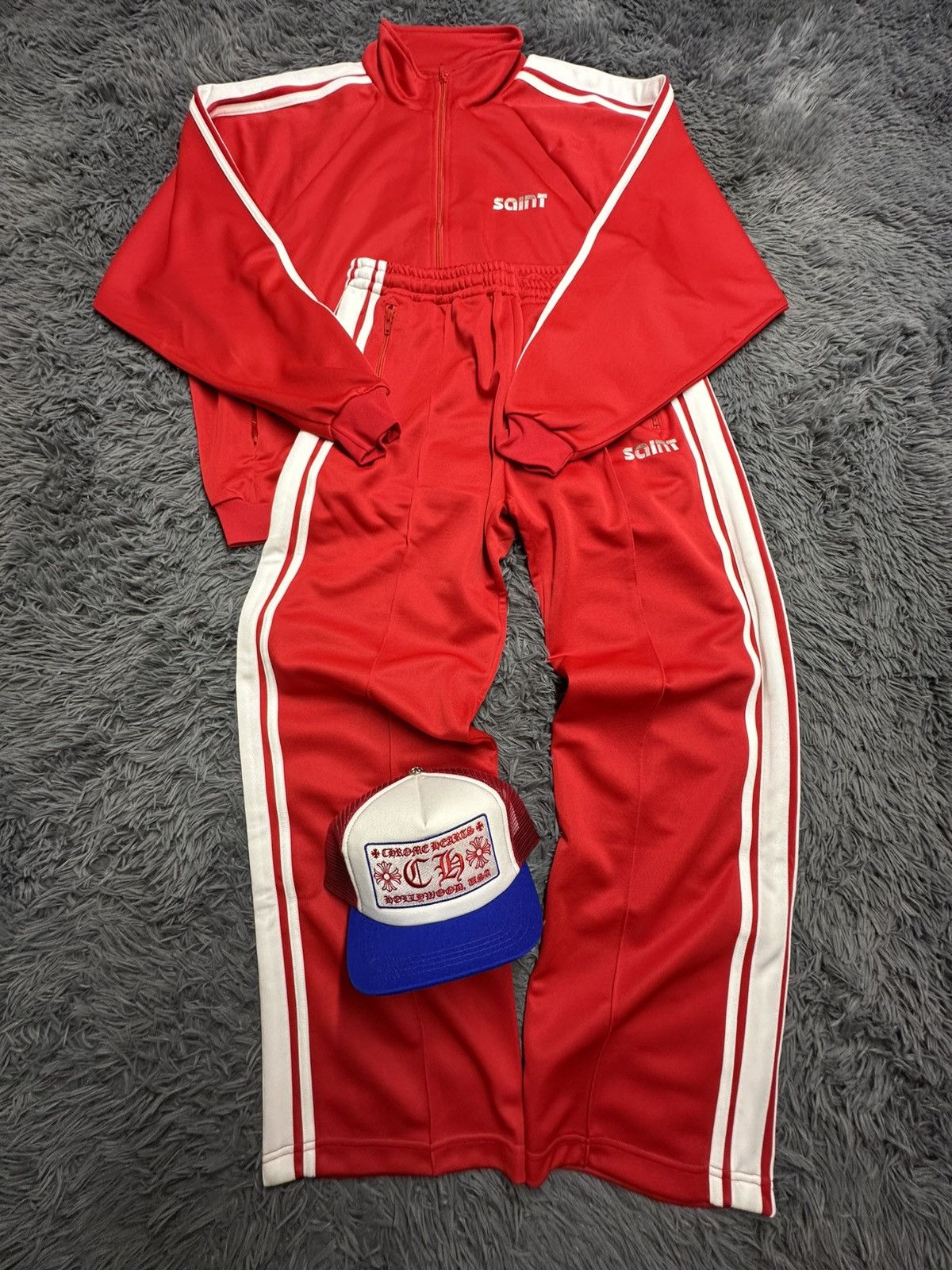 Saint Michael SAINT M×××××× SAINT TRACK PANTS Size US 32 / EU 48 - 8 Thumbnail