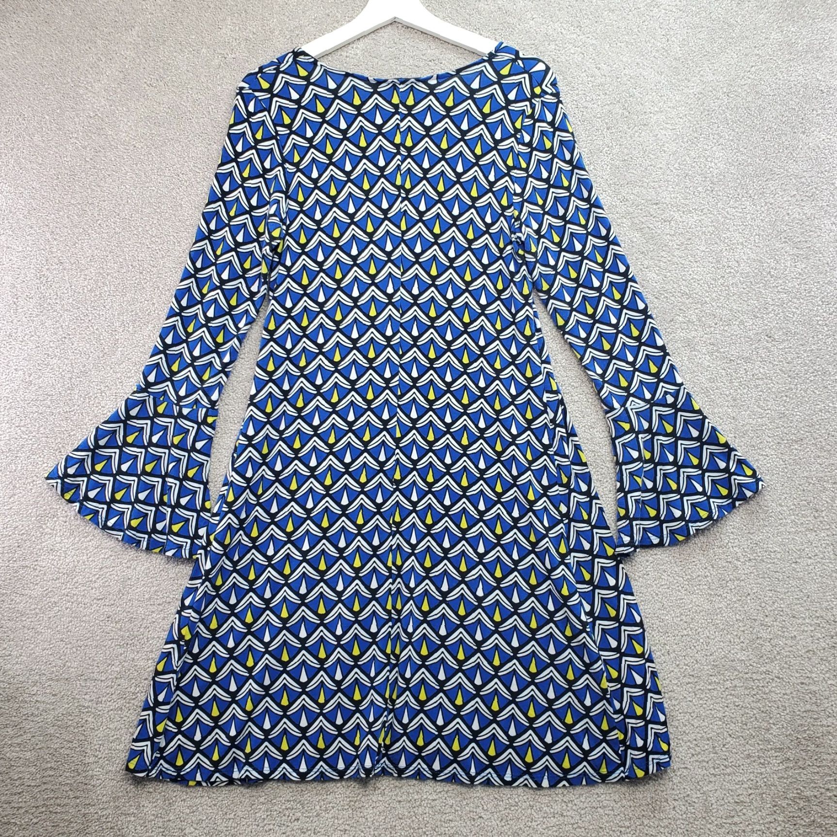 english factory blue dress Puff Sleeve Print Ruched Midi MULTI / S Dress Code Sequin Dress Floor-Length Color:Denim Blue have dress to your