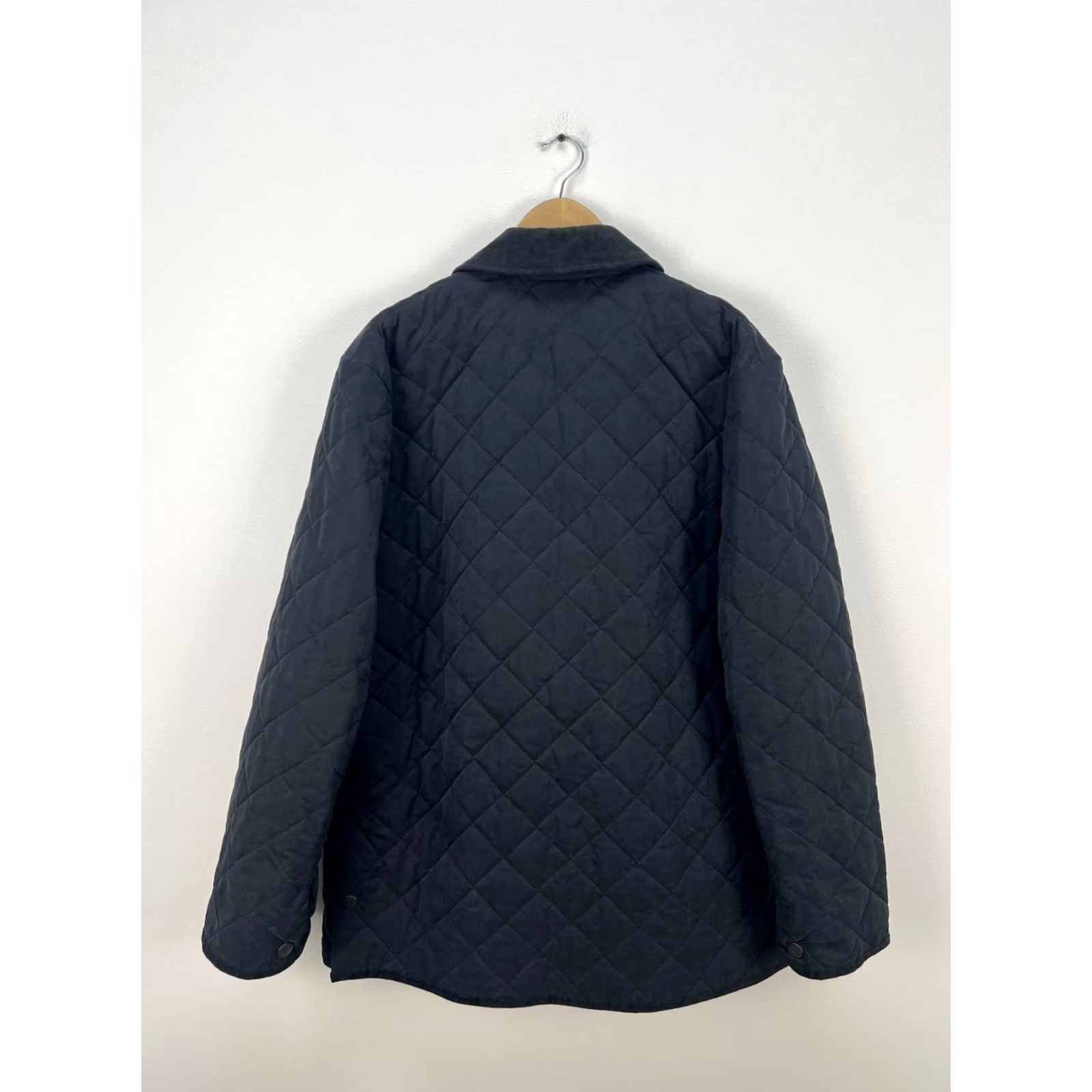 Barbour Barbour Quilt Jacket Mens L Black Quilted Vintage D599 Coat Shirt? Size US L / EU 52-54 / 3 - 5 Thumbnail