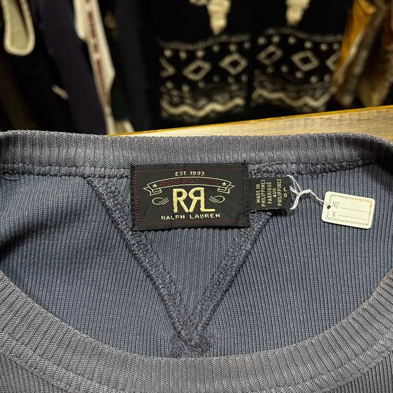 RRL Ralph Lauren RRL Ralph Lauren Old hoodie Size US L / EU 52-54 / 3 - 3 Thumbnail