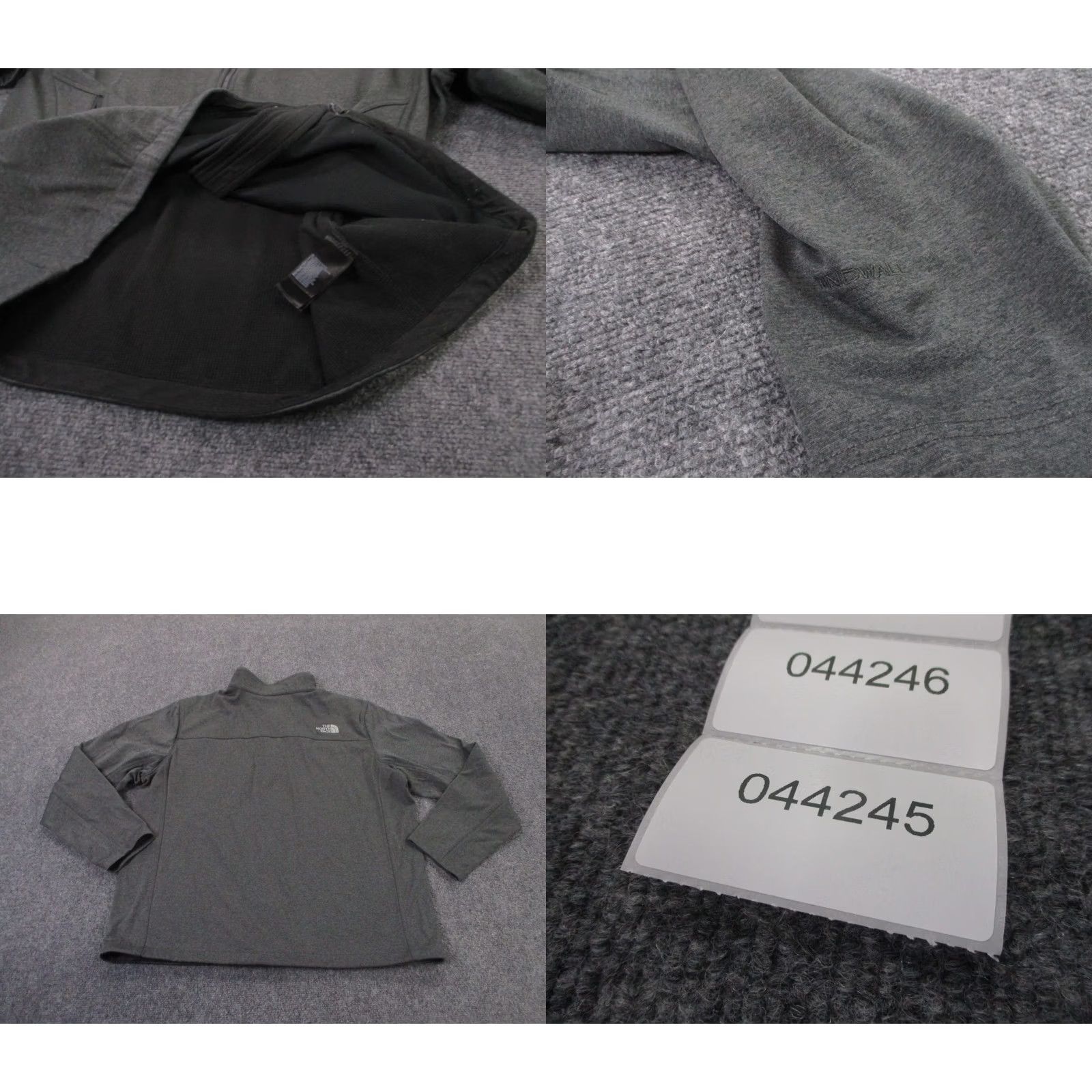 The North Face The North Face Jacket Men XL Grid Lined Windbreaker Windwall Pockets Zip Full Zip Outdoors Hiking Gray Size US XL / EU 56 / 4 - 8 Thumbnail
