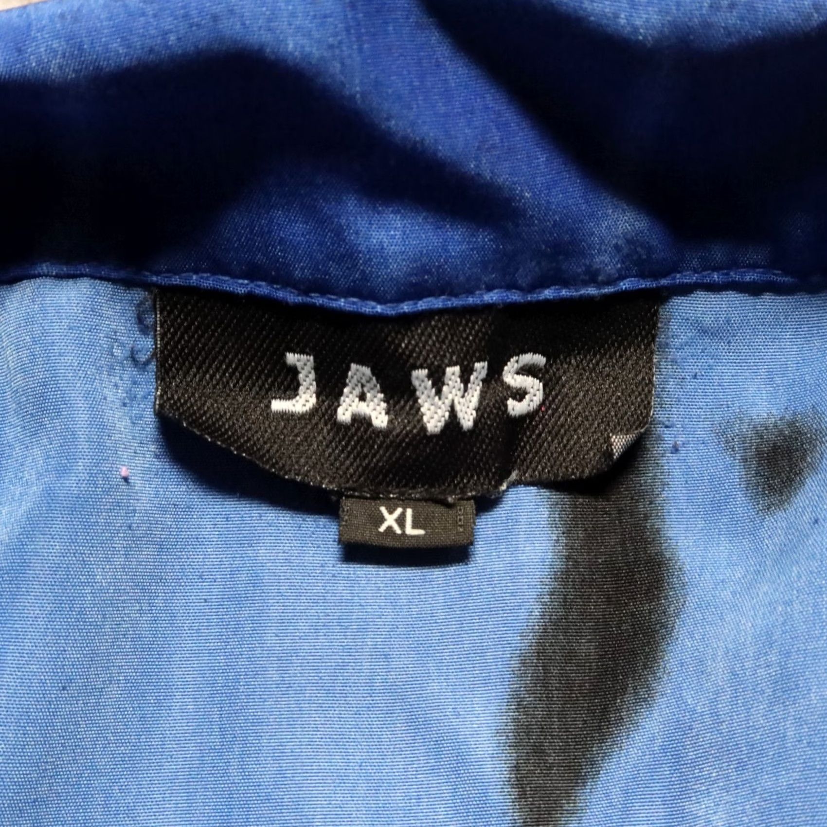 Vintage VINTAGE JAWS Dragon Ball Z Street Fighter Jaws Button-Down Shirt XL Blue Men Button-Up Shirt XXL? Size US XL / EU 56 / 4 - 7 Thumbnail