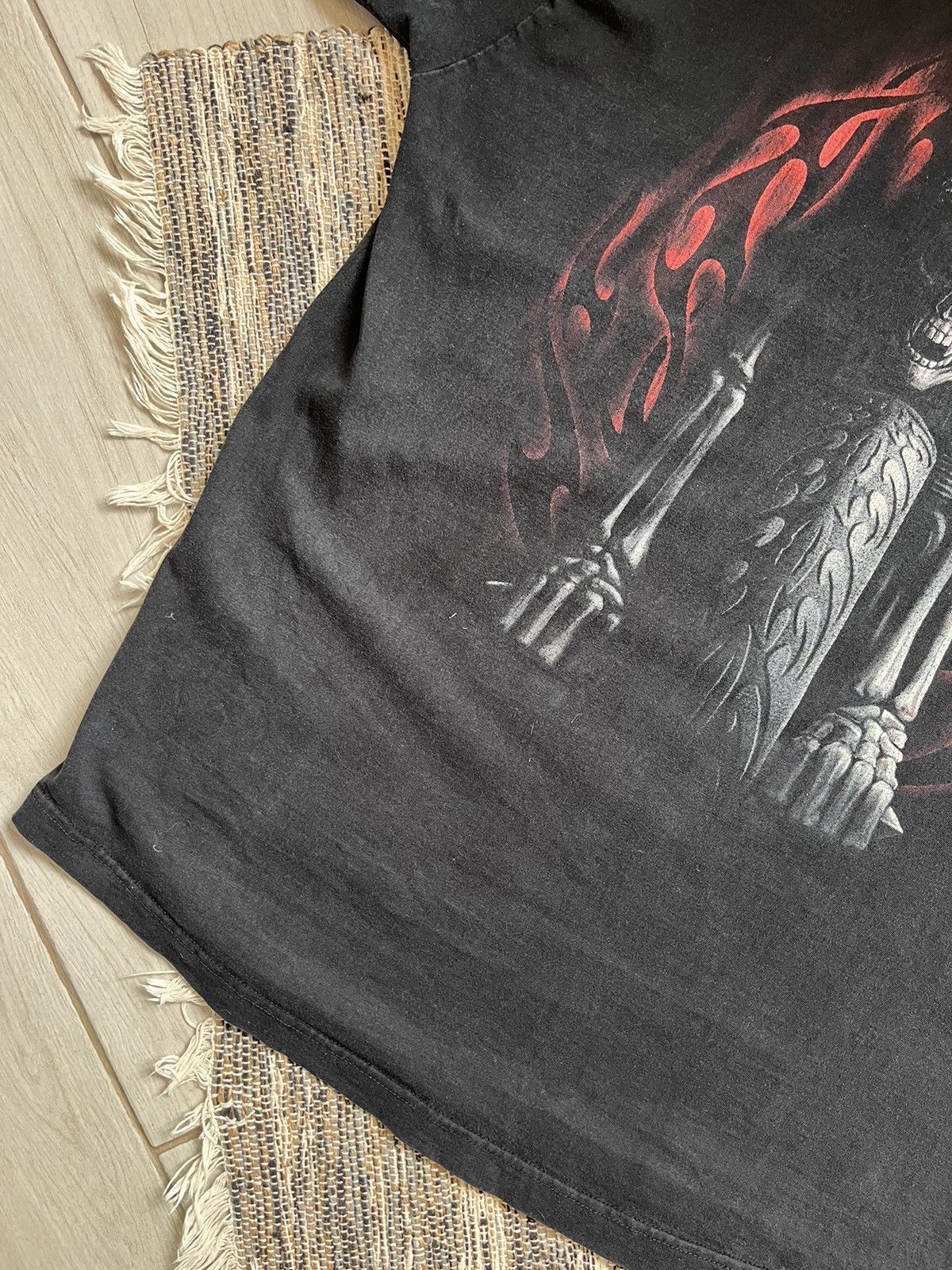 Band Tees × Vintage Spiral T-shirt Gothic rock vintage faded logo Size US L / EU 52-54 / 3 - 10 Thumbnail