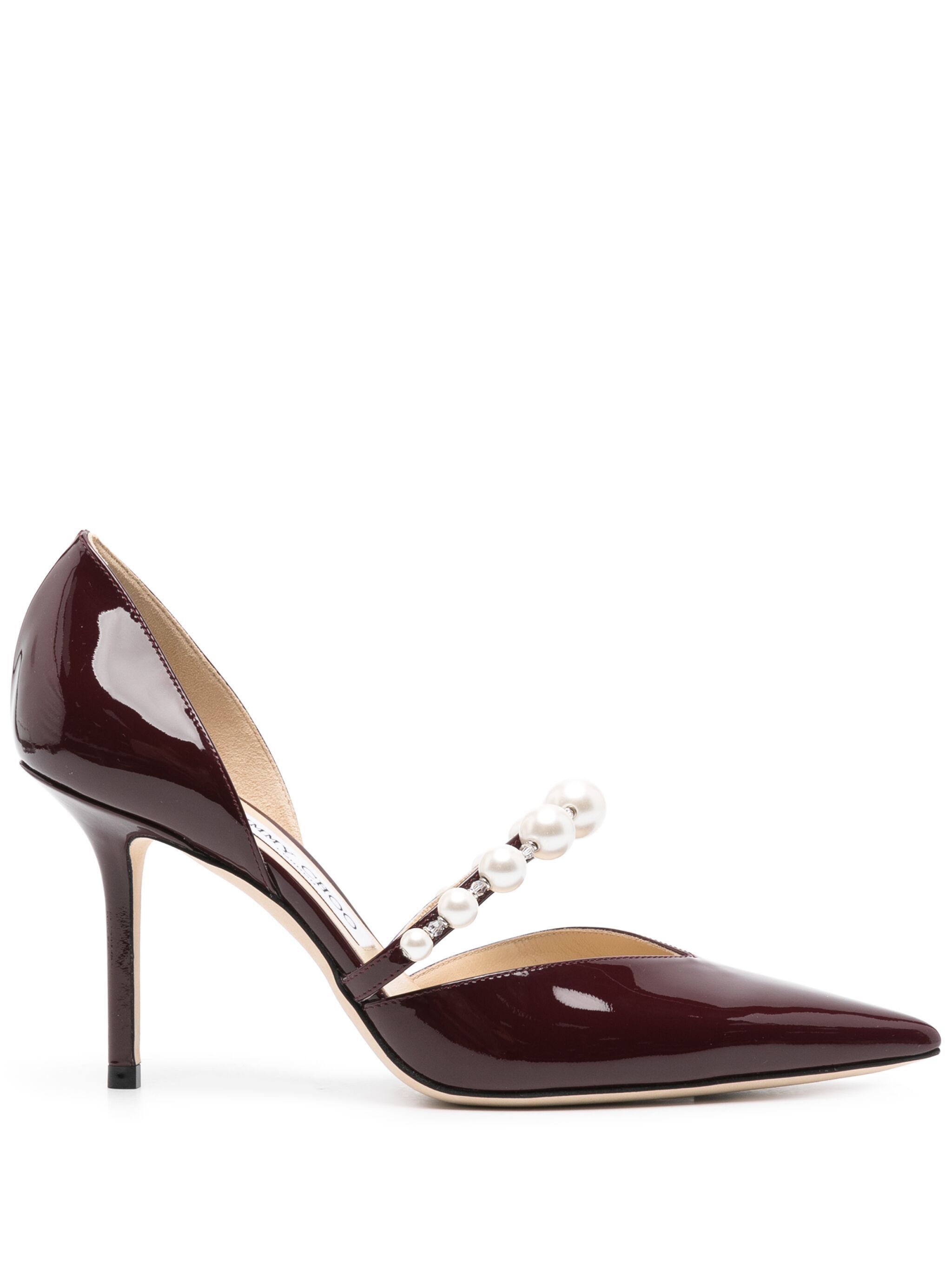 Jimmy Choo o1s22i1n1024 Aurelie Pumps in Chocolate Brown Size US 9 / IT 39 - 1 Thumbnail