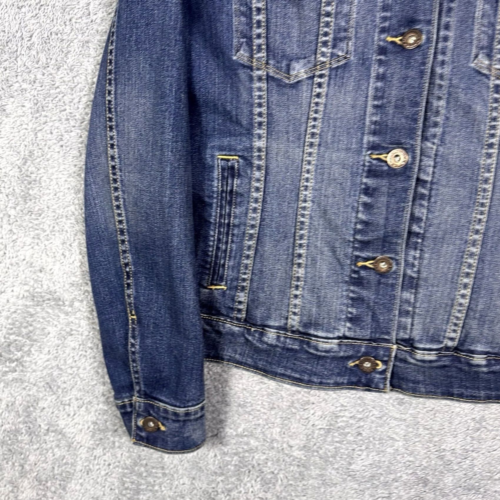 Levi's Levi's Trucker Denim Jacket Womens L Medium Wash Western Short Type 3 Casual Shirts Jackets? Size 36" / US 14 / IT 50 - 3 Thumbnail