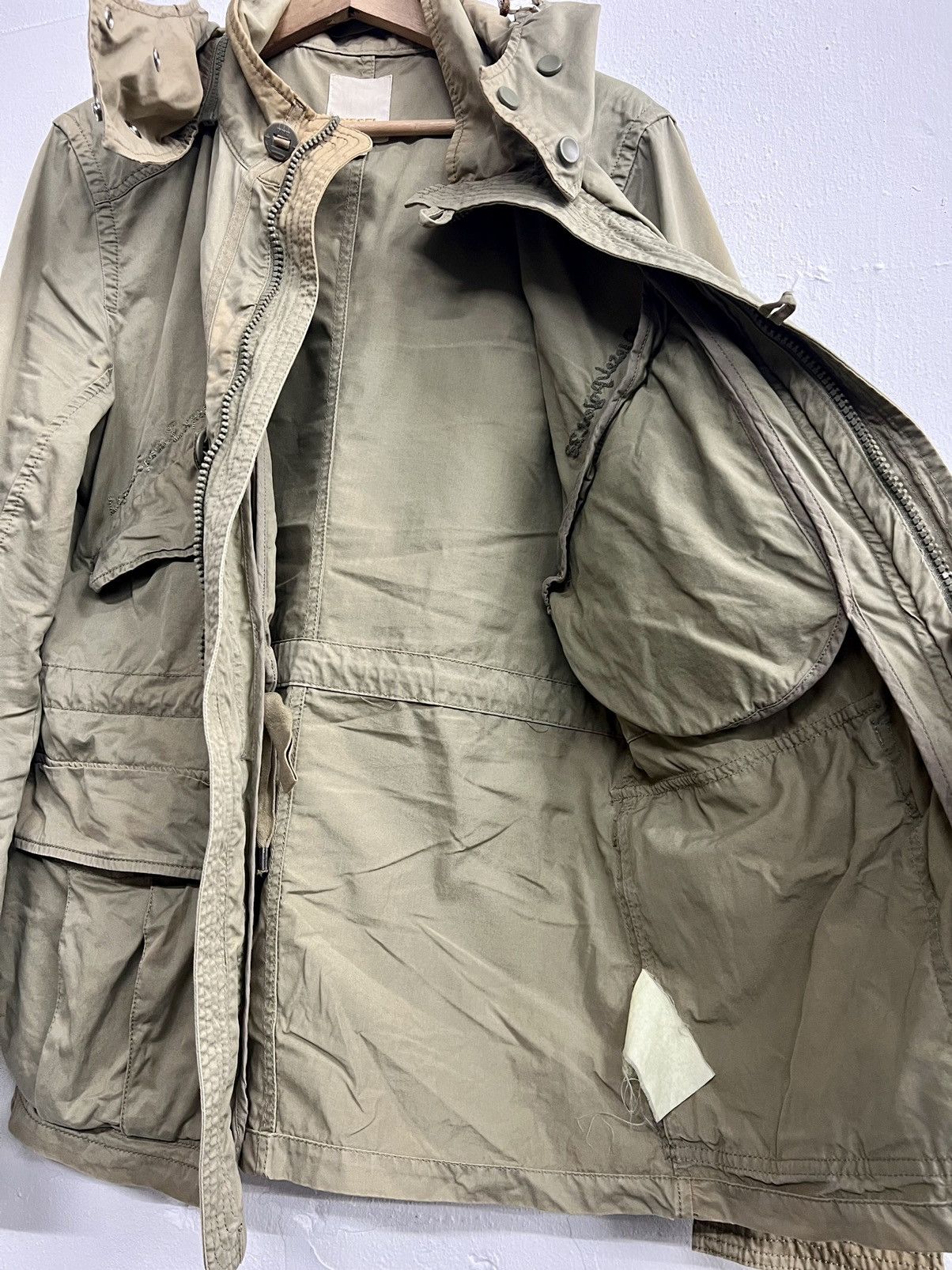 Diesel Vintage Diesel Project78 Military Hoodie Jacket Size US L / EU 52-54 / 3 - 11 Thumbnail