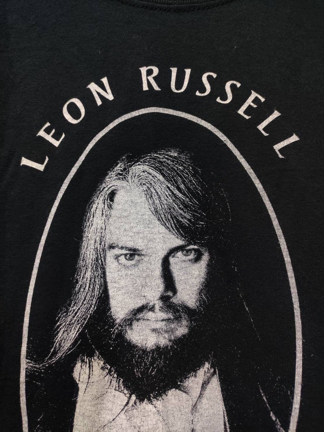 Band Tees 1of1 Signed by Leon Russell " Master of Space and Time " Size US XL / EU 56 / 4 - 3 Thumbnail