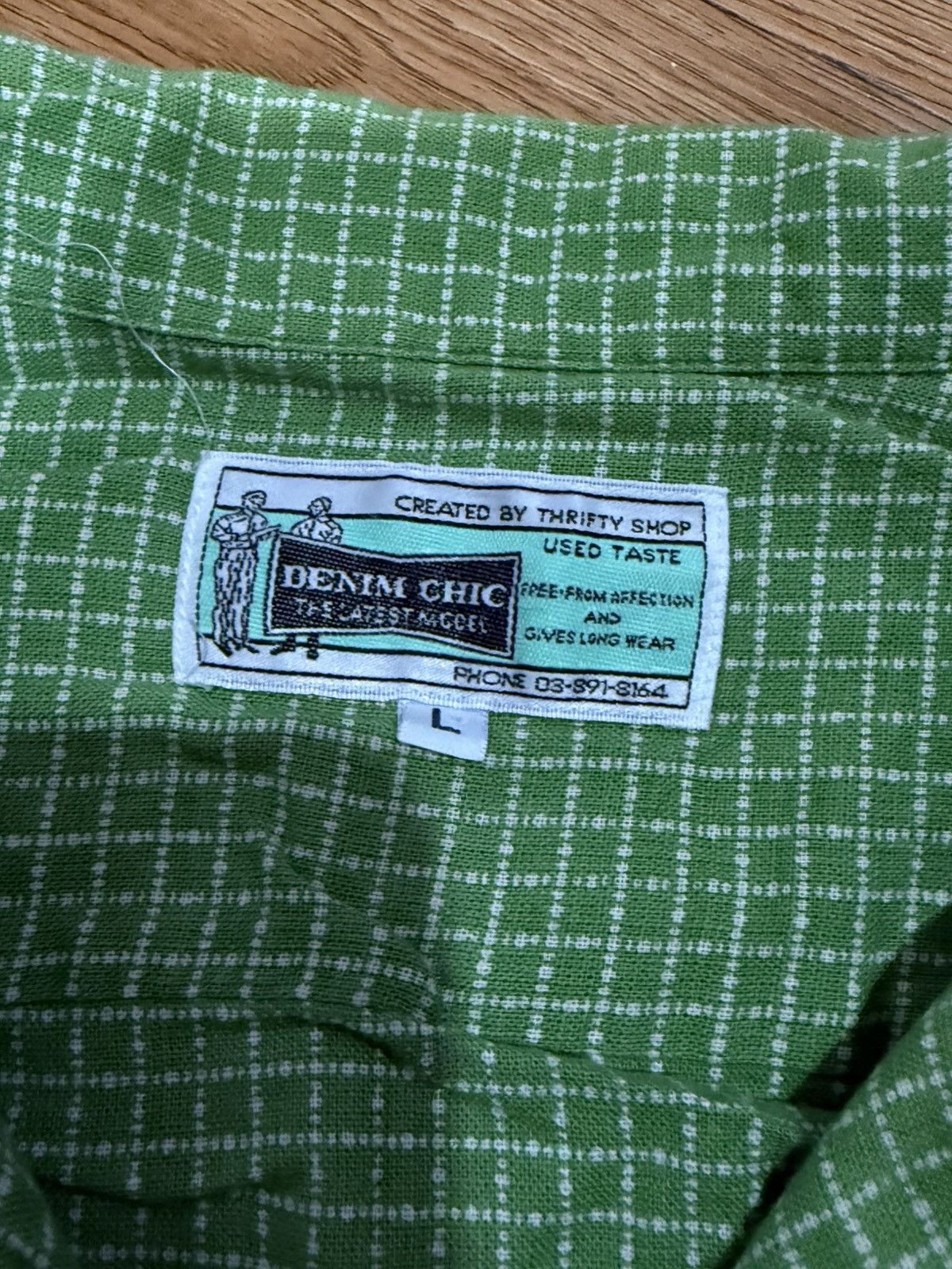 Other Vtg Denim chic button up Size US L / EU 52-54 / 3 - 3 Thumbnail