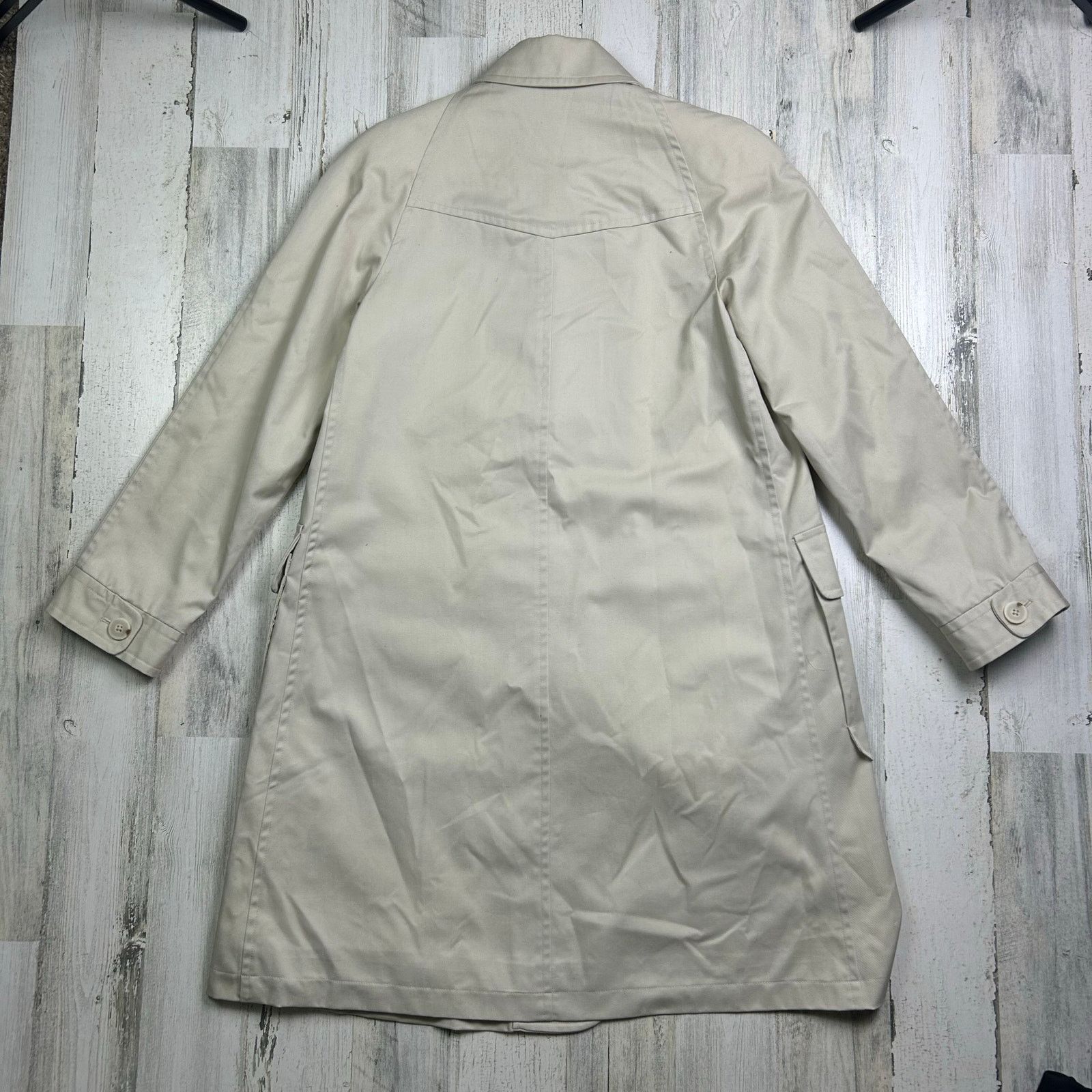 Pendleton × Vintage Pendleton Women's Trench Rain Jacket Size XS Coat Tan P74024 Size XS / US 0-2 / IT 36-38 - 9 Thumbnail