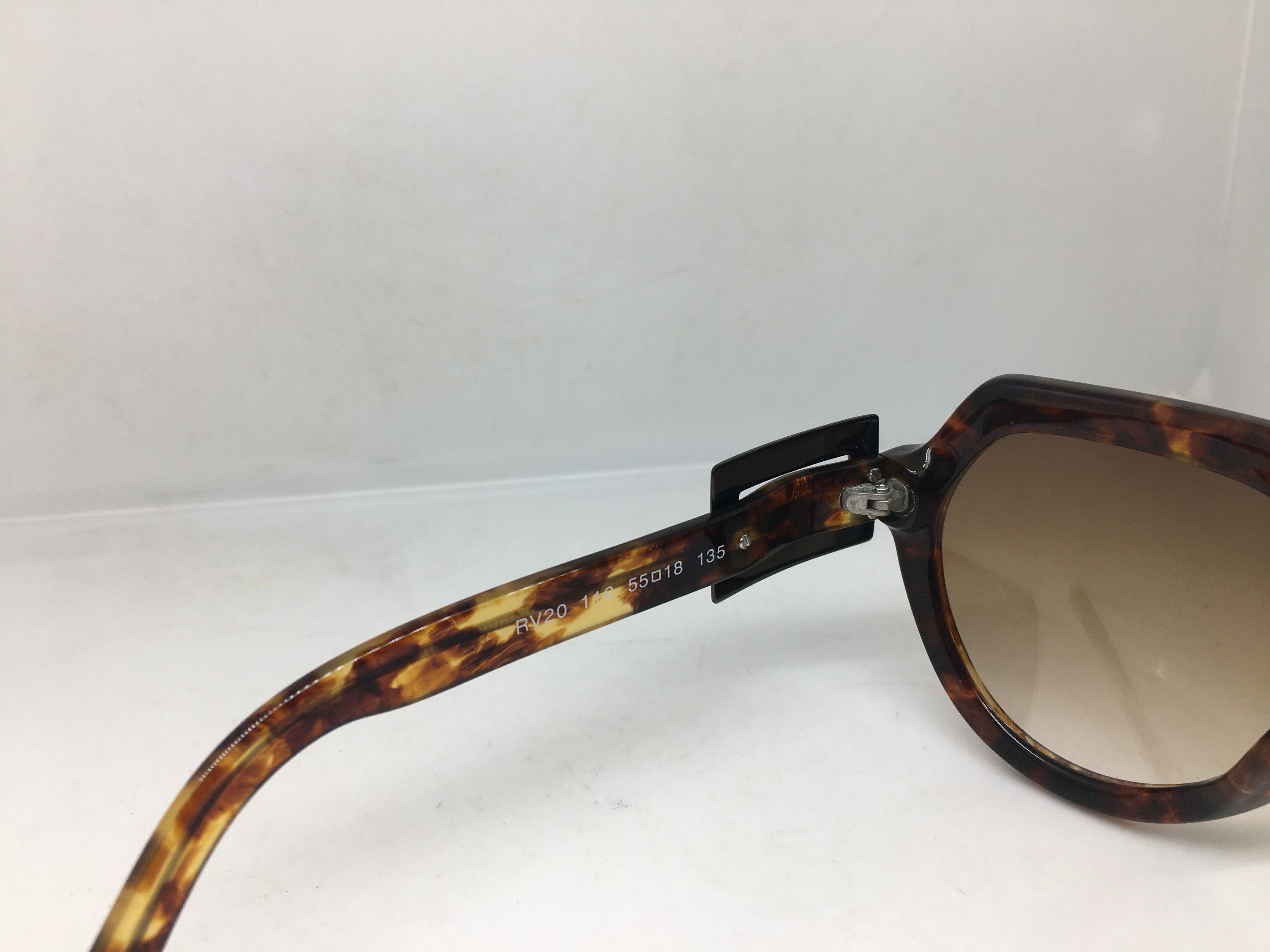 Other Handmade Roger Vivier Tortoise Sunglasses Frame Size ONE SIZE - 6 Thumbnail