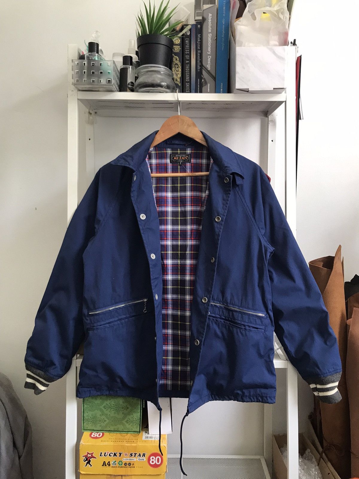 Beams Plus × Japanese Brand × Vintage VINTAGE BEAMS Heart Japan COACH Jacket 🔥 Size US S / EU 44-46 / 1 - 1 Thumbnail