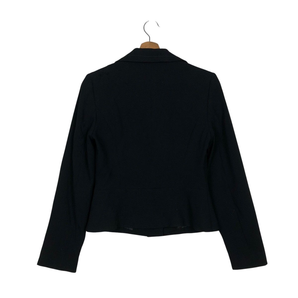 Japanese Brand 🔥CROPPED WOOL JACKET ATSUKI ONISHI NOIR YOHJI YAMAMOTO Size M / US 6-8 / IT 42-44 - 10 Thumbnail