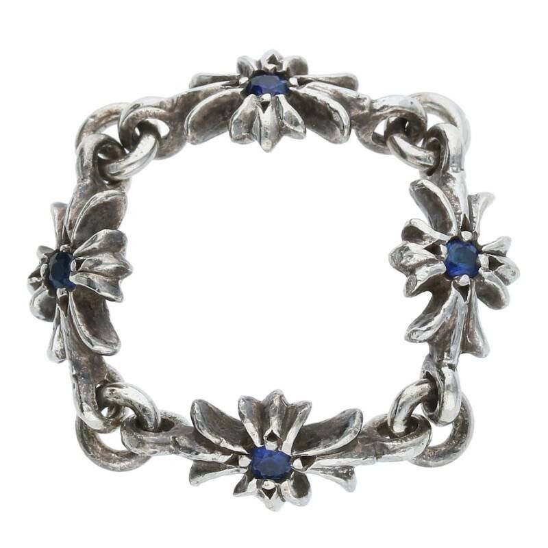 Chrome Hearts Chrome Hearts Tiny E Sapphire Ring | Grailed